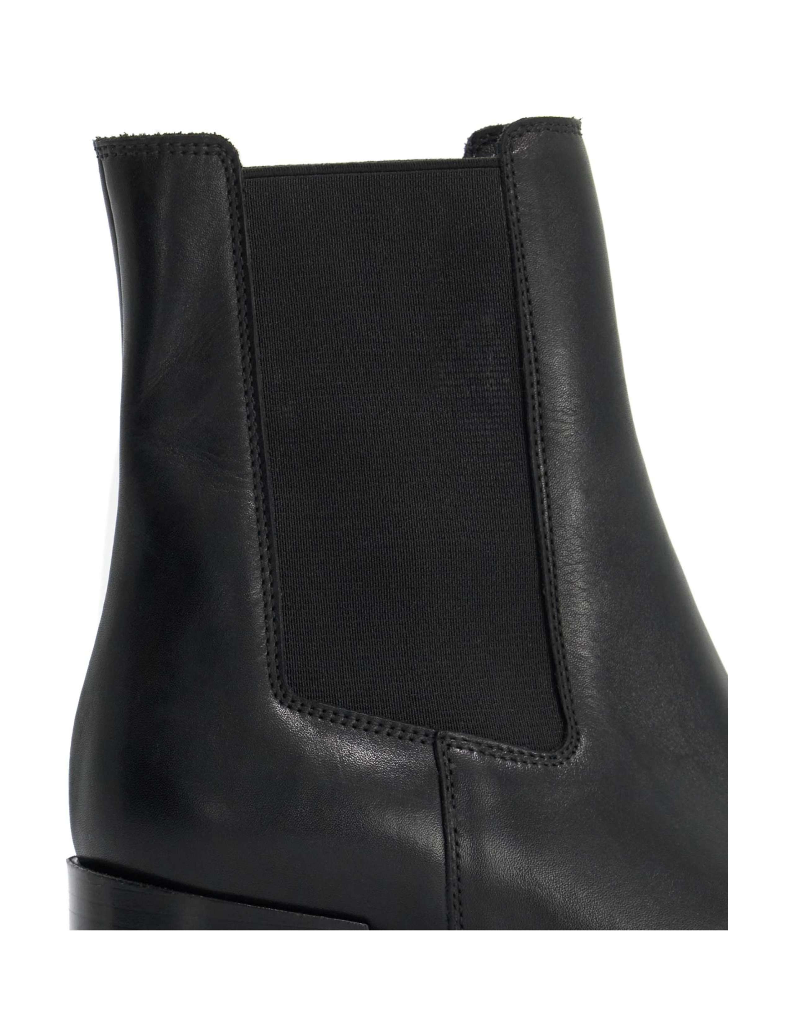 Leather Pointed Toe Chelsea Boots 5 of 5