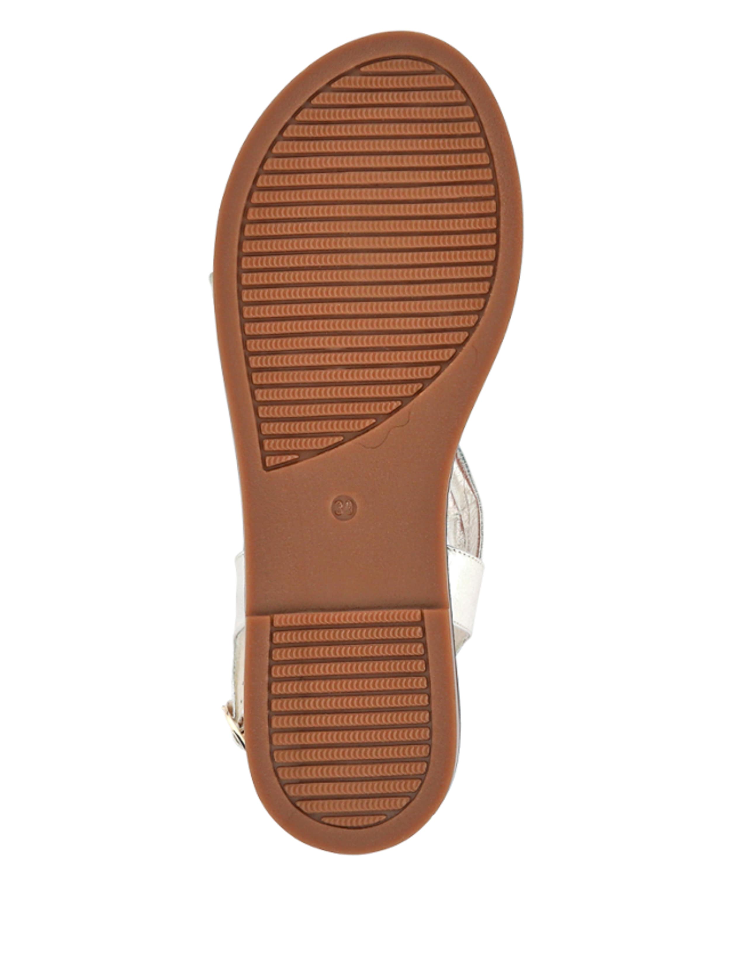 Wide Fit Leather Strappy Flat Sandals 7 of 7