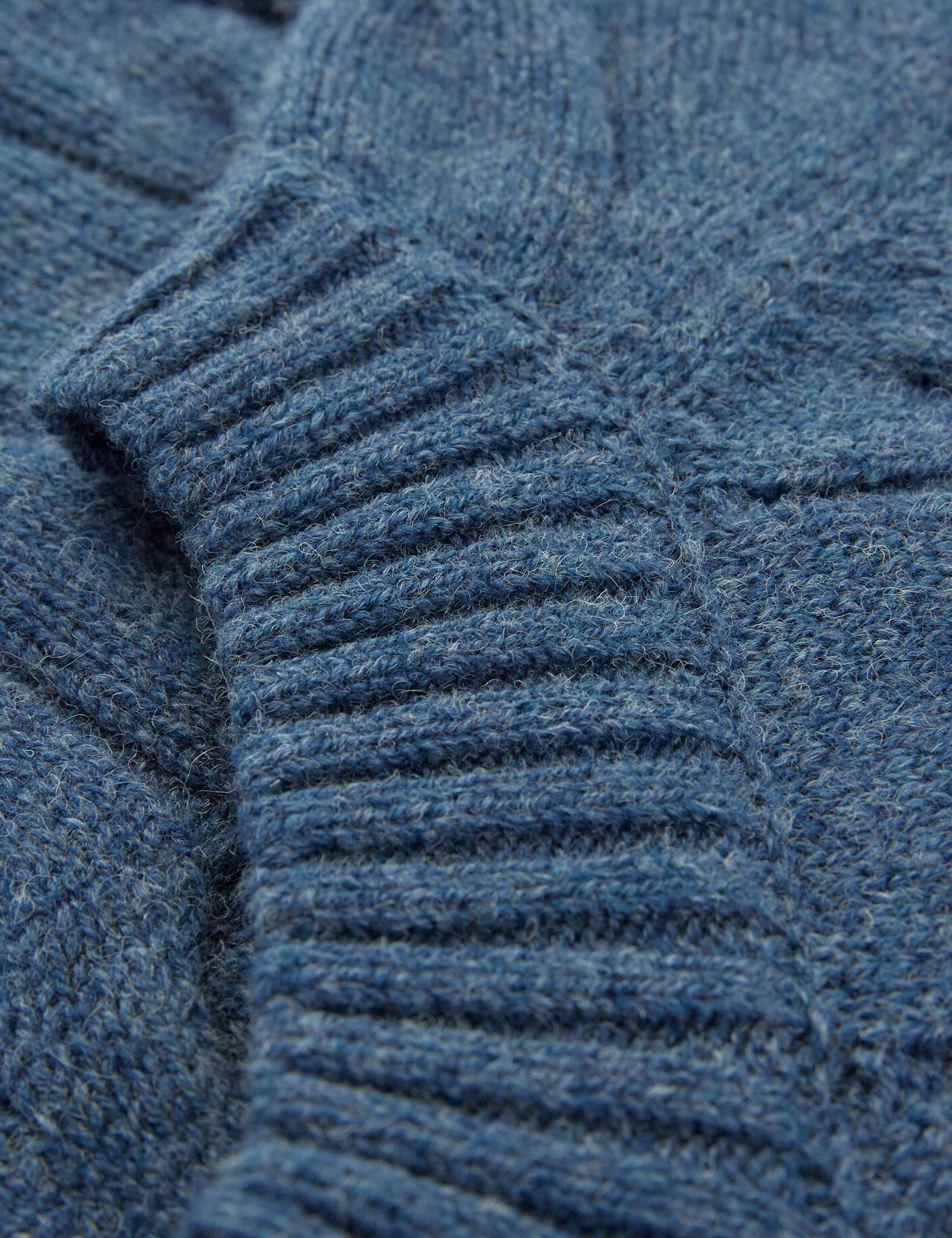 Pure Wool Cable Knit Relaxed Jumper 7 of 9