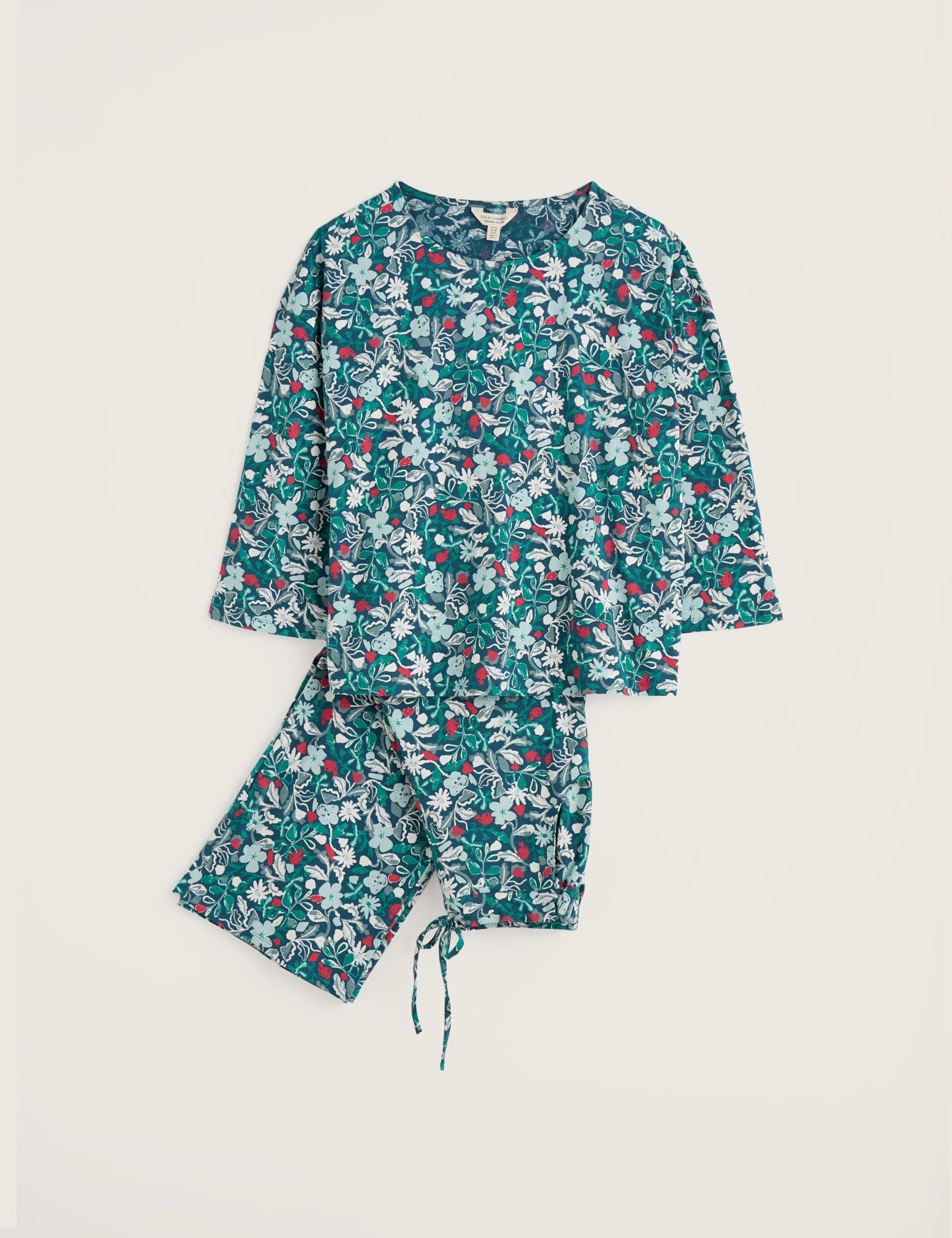 Cotton Rich Floral Pyjama Set 2 of 5