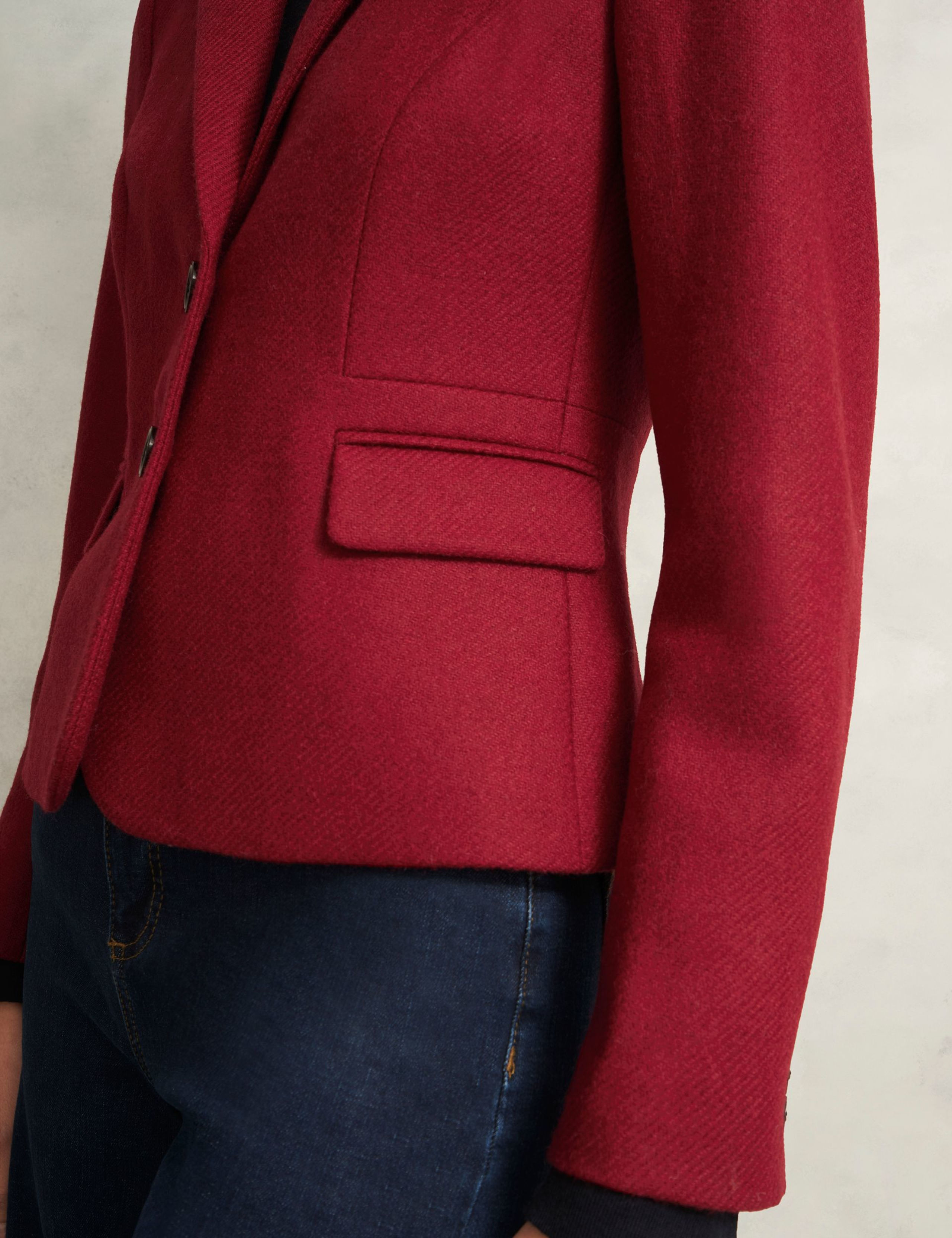 Pure Wool Single Breasted Blazer 4 of 6