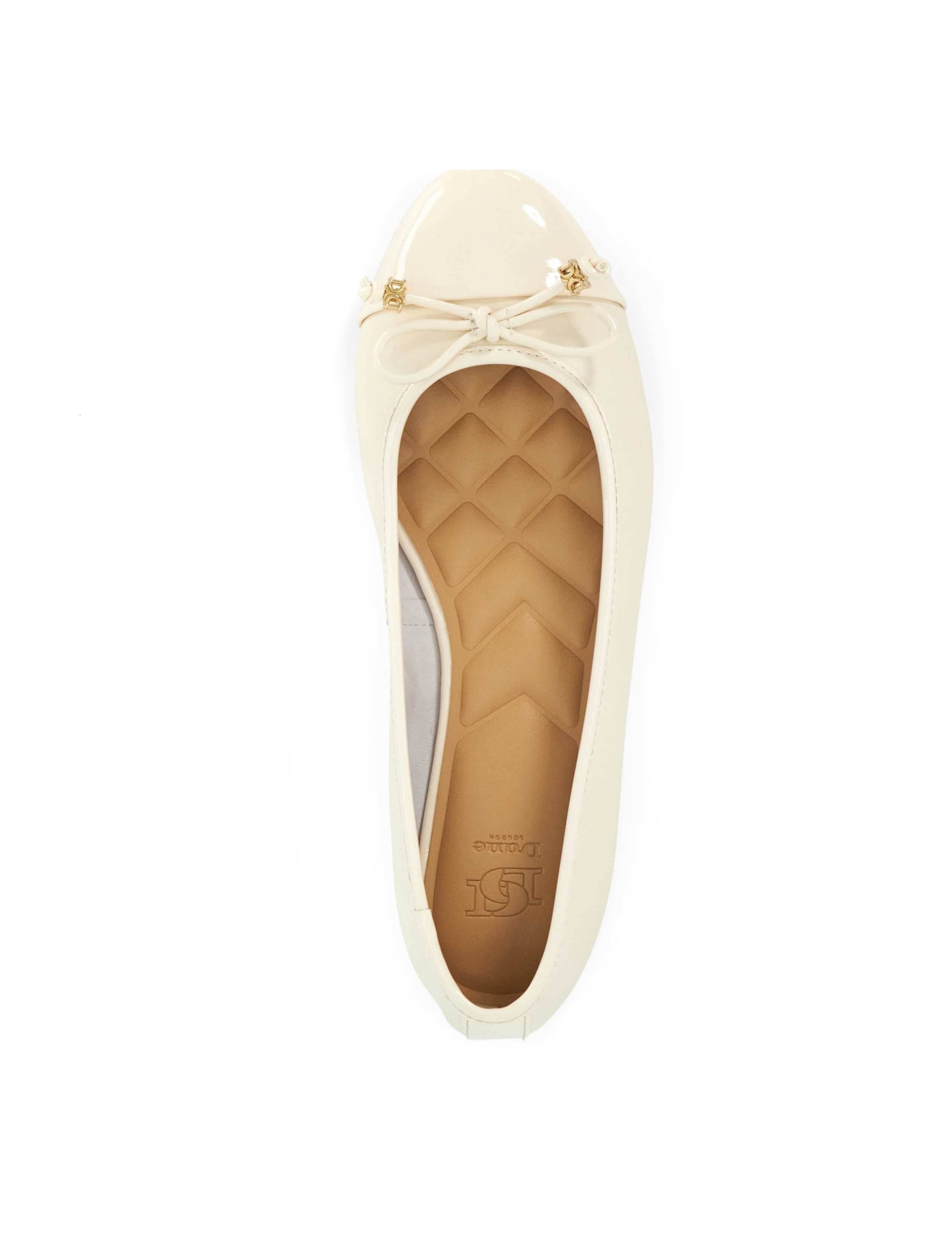Leather Charm Trim Ballet Pumps 5 of 6
