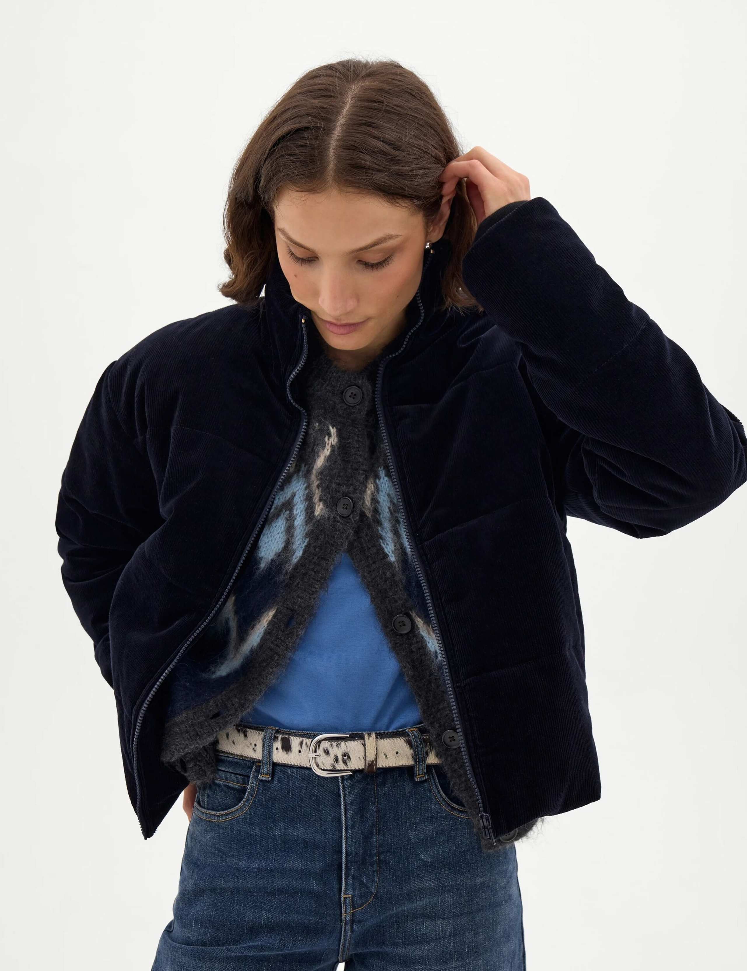 Cotton Rich Quilted Puffer Coat 3 of 5