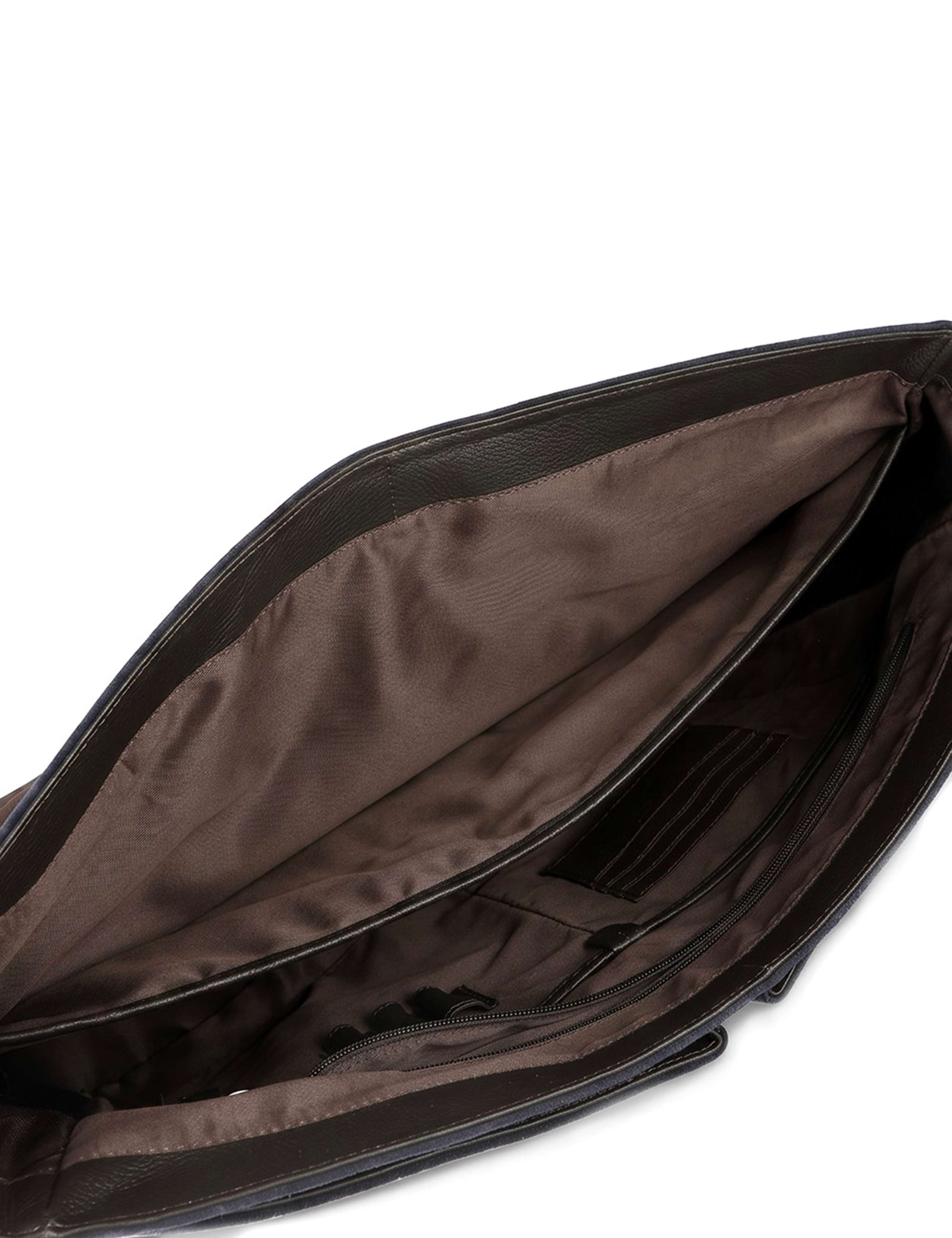 Leather Buckle Briefcase 5 of 6