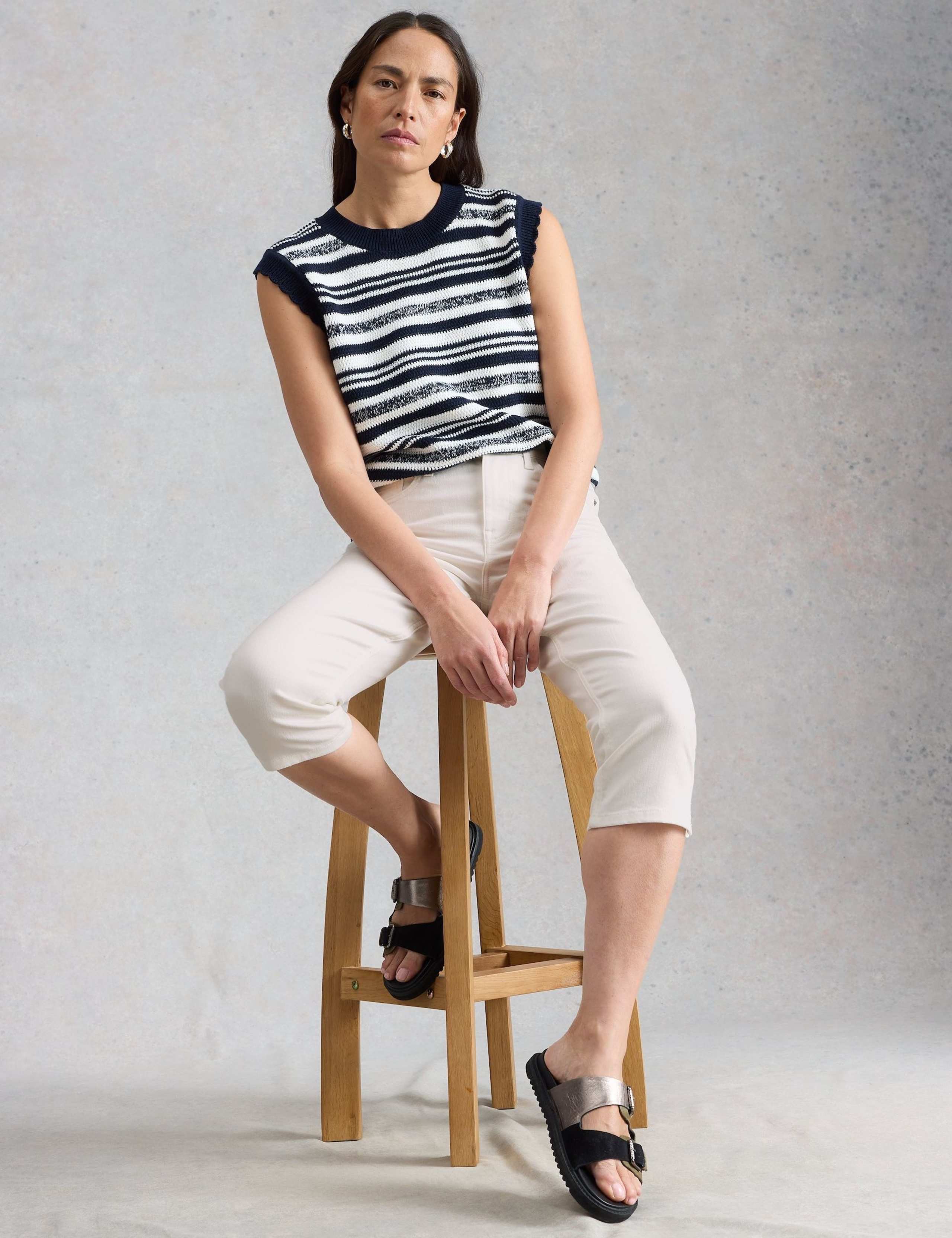 Mid Rise Skinny Cropped Jeans 5 of 6