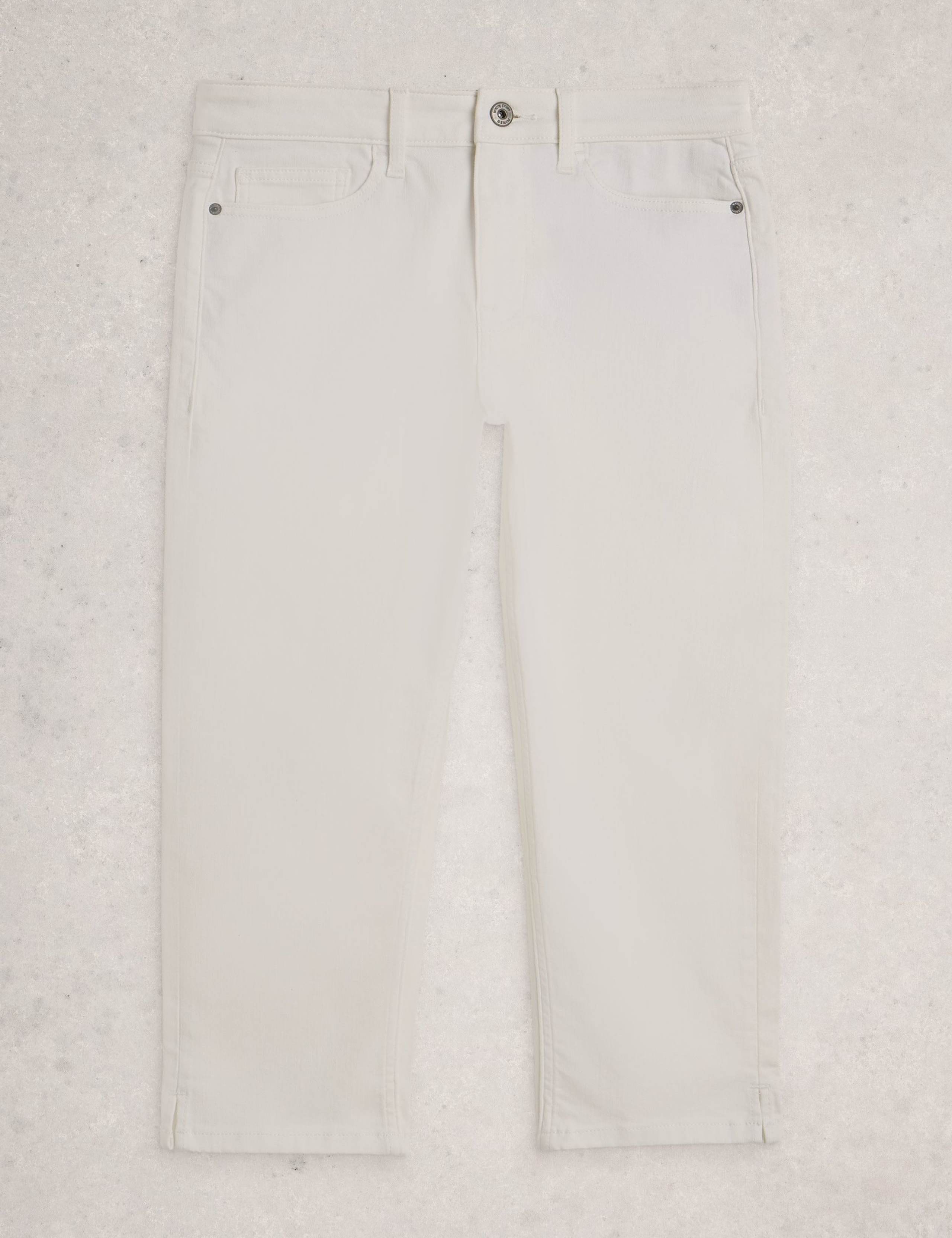 Mid Rise Skinny Cropped Jeans 2 of 6