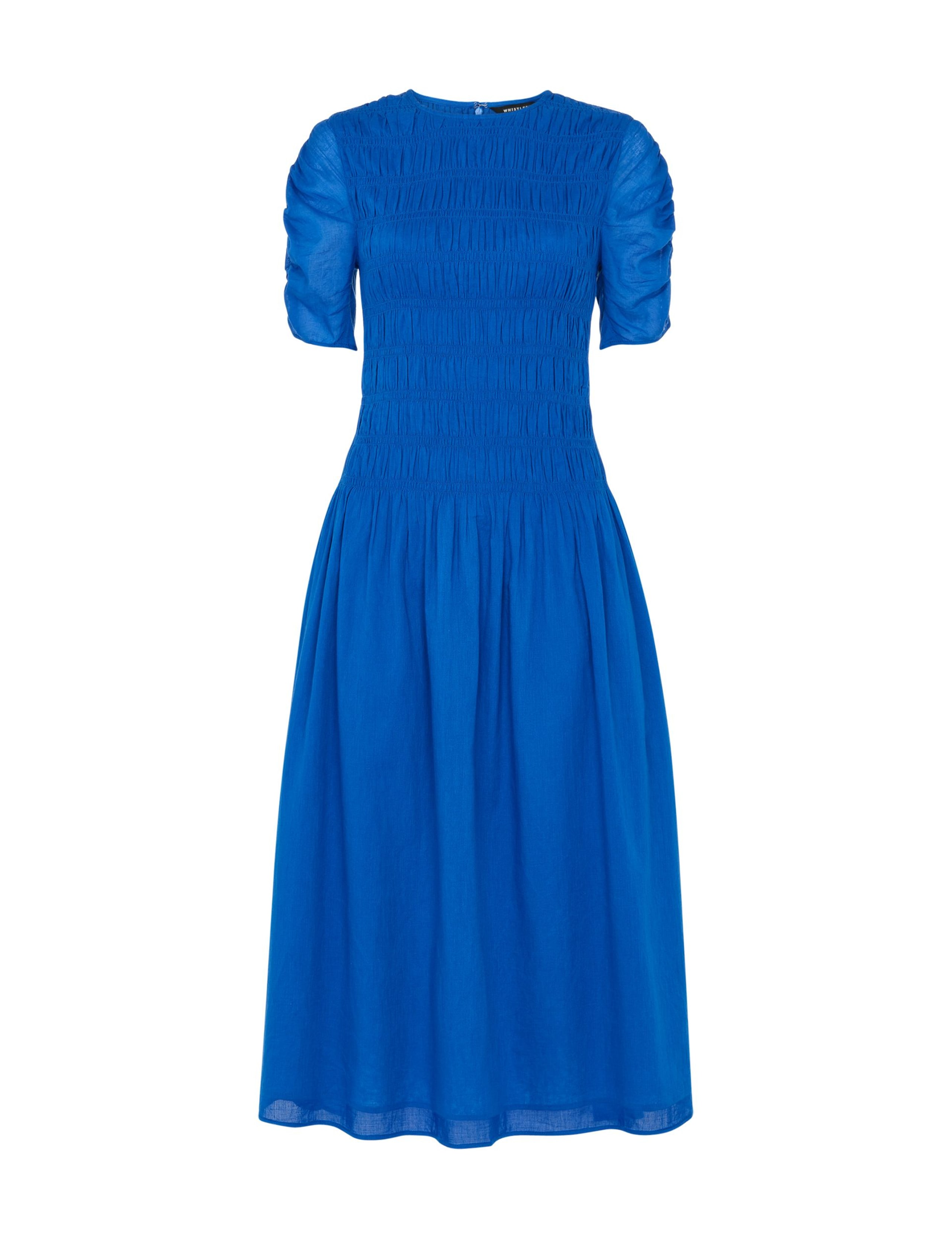 Pure Cotton Midi Skater Dress 2 of 4