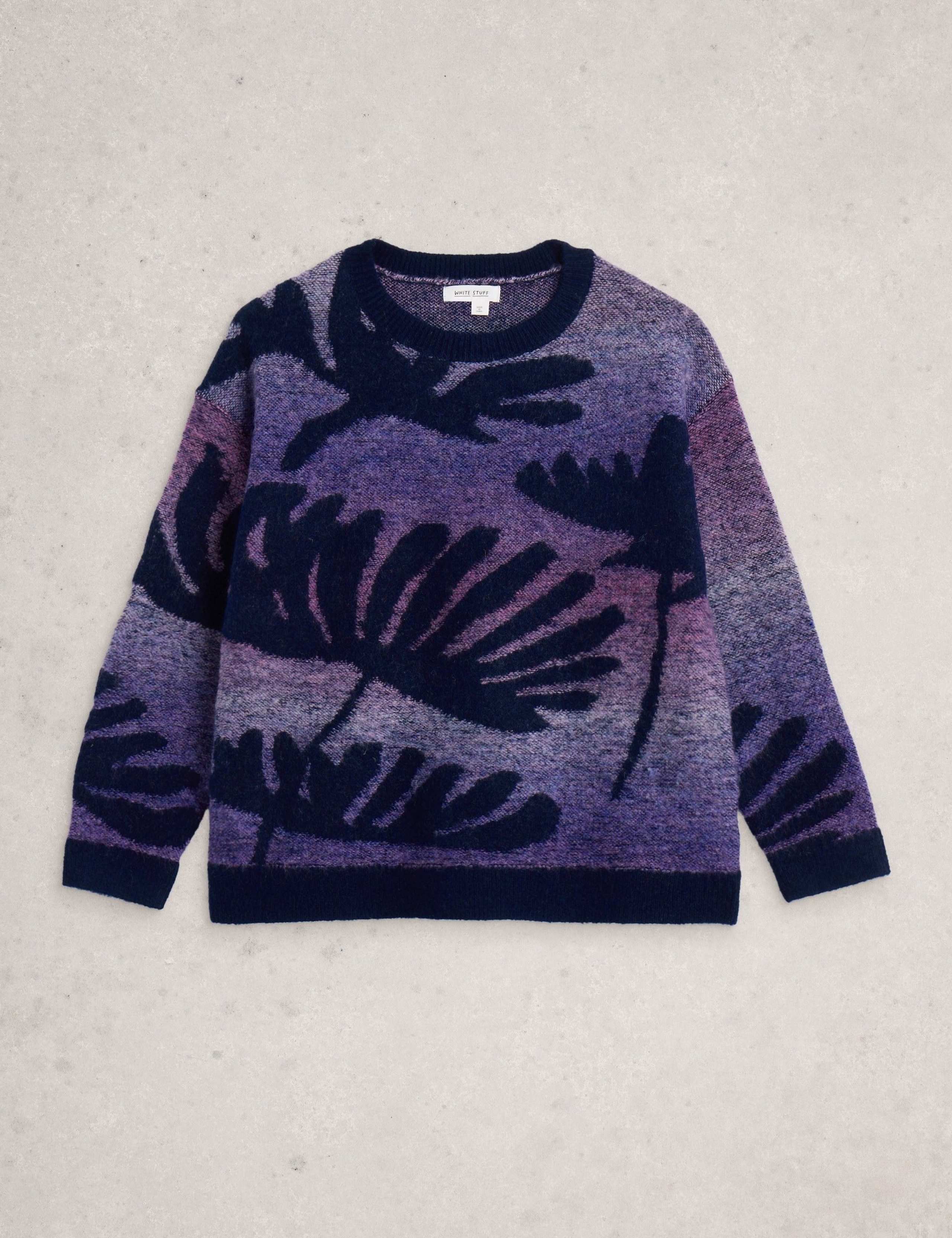 Fern Crew Neck Jumper with Wool 2 of 6