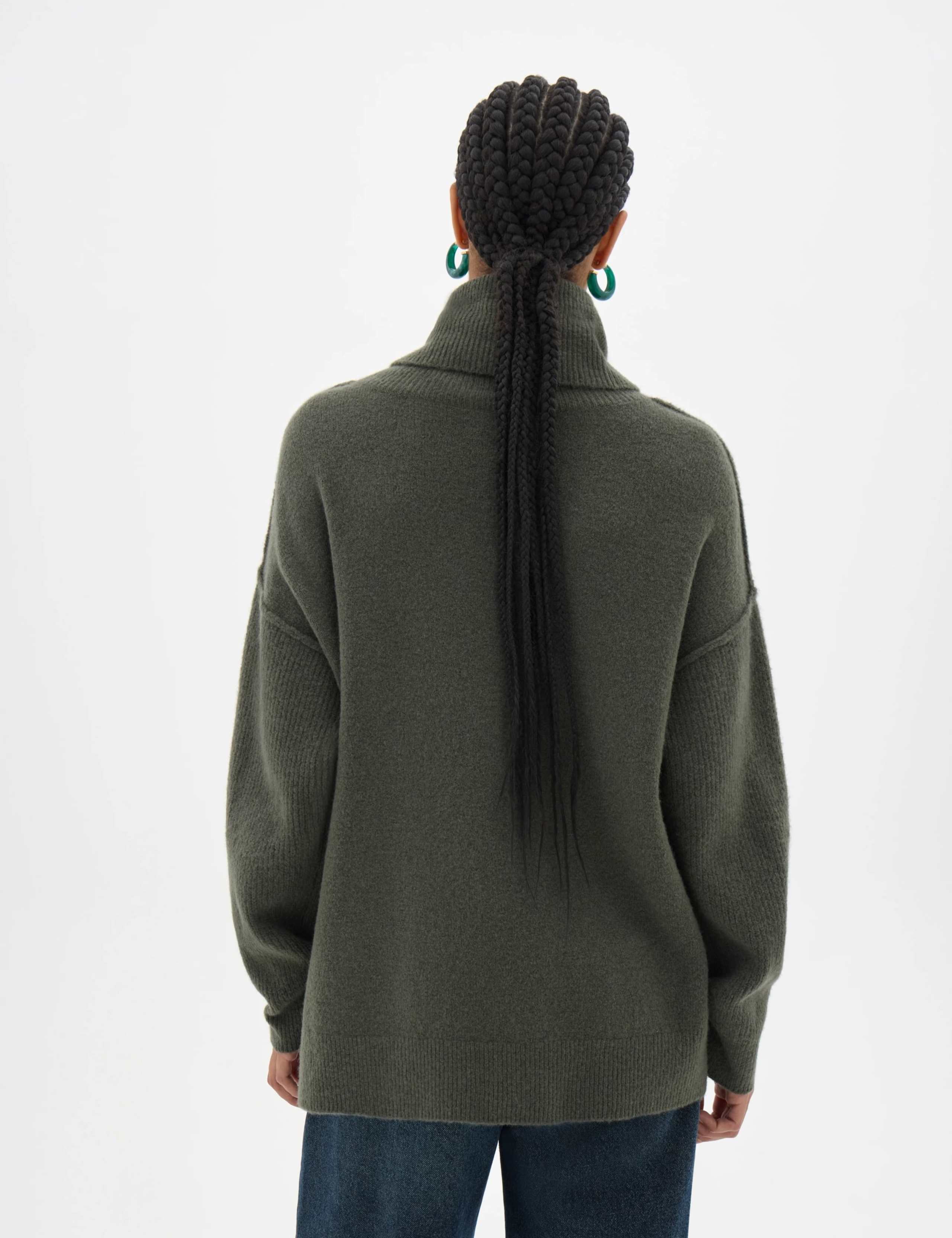 Wool Blend Roll Neck Jumper 2 of 5