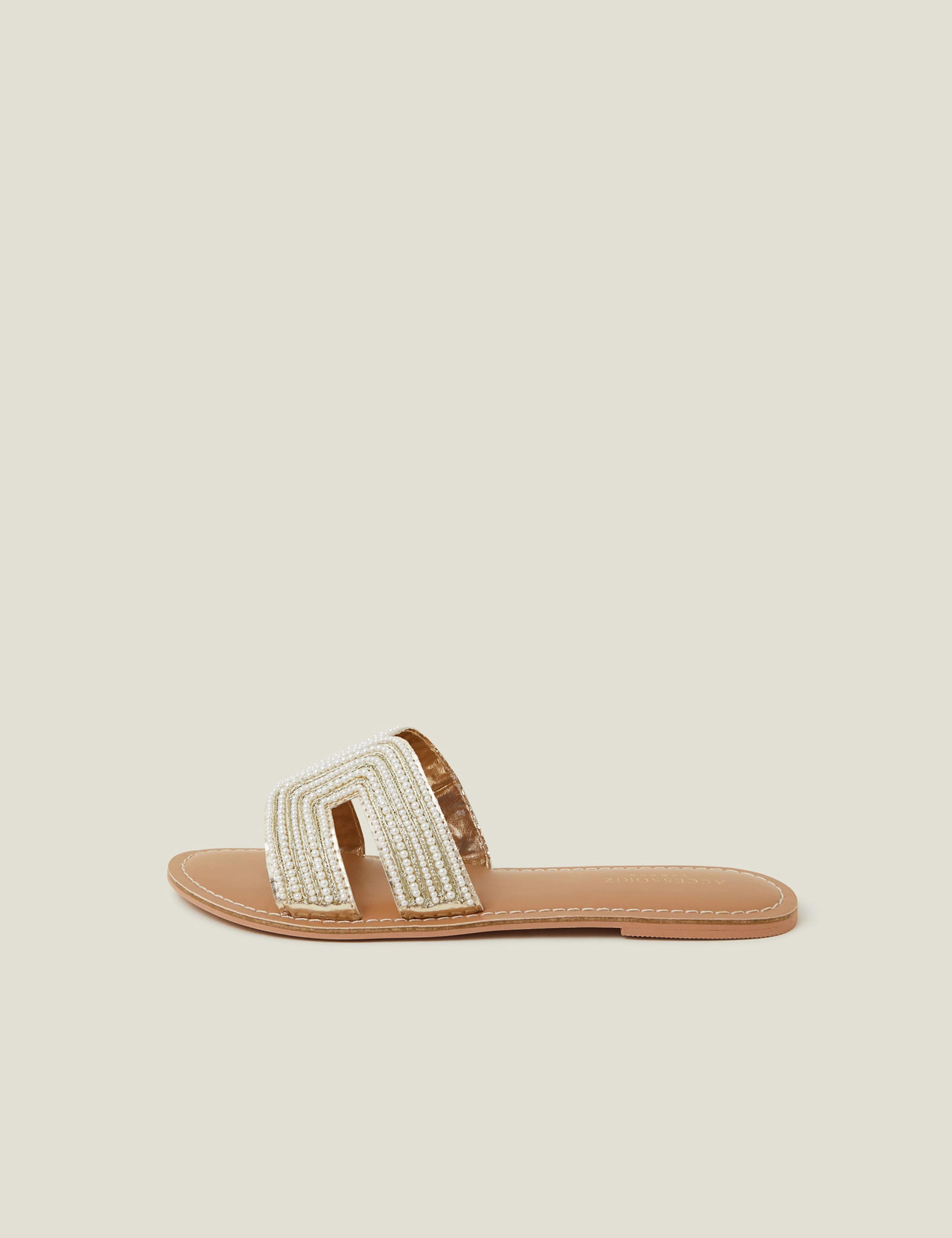 Beaded Flat Sliders 3 of 4
