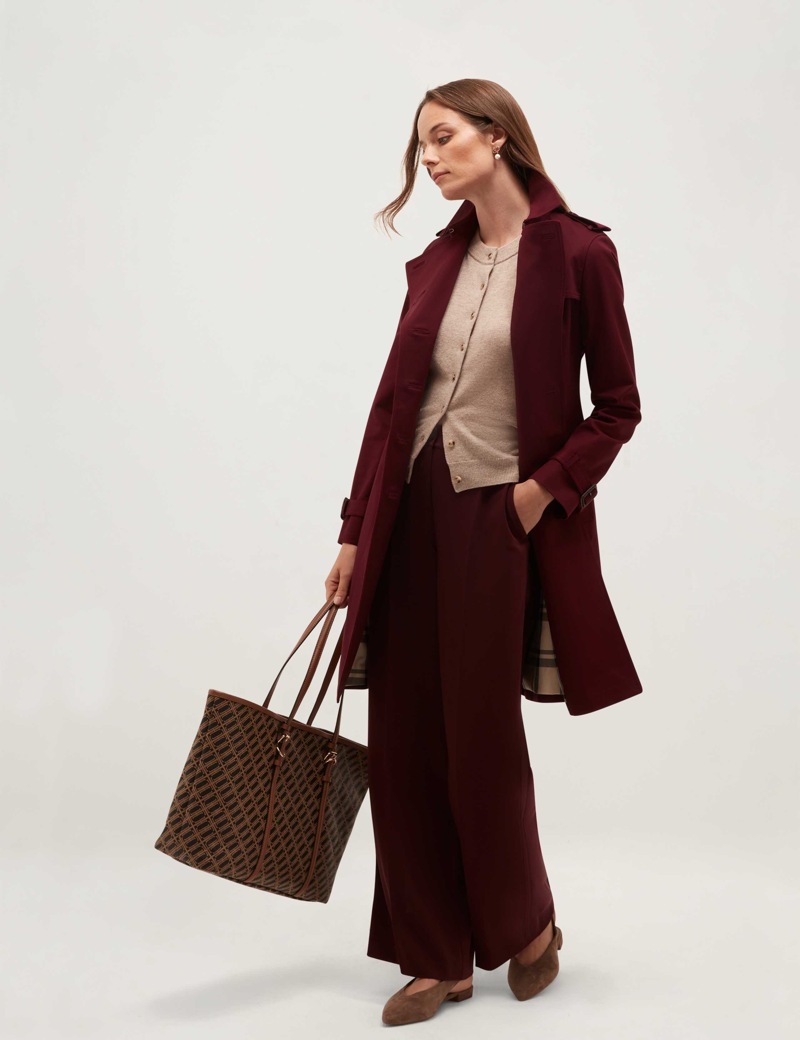 Elasticated Waist Wide Leg Trousers 3 of 5