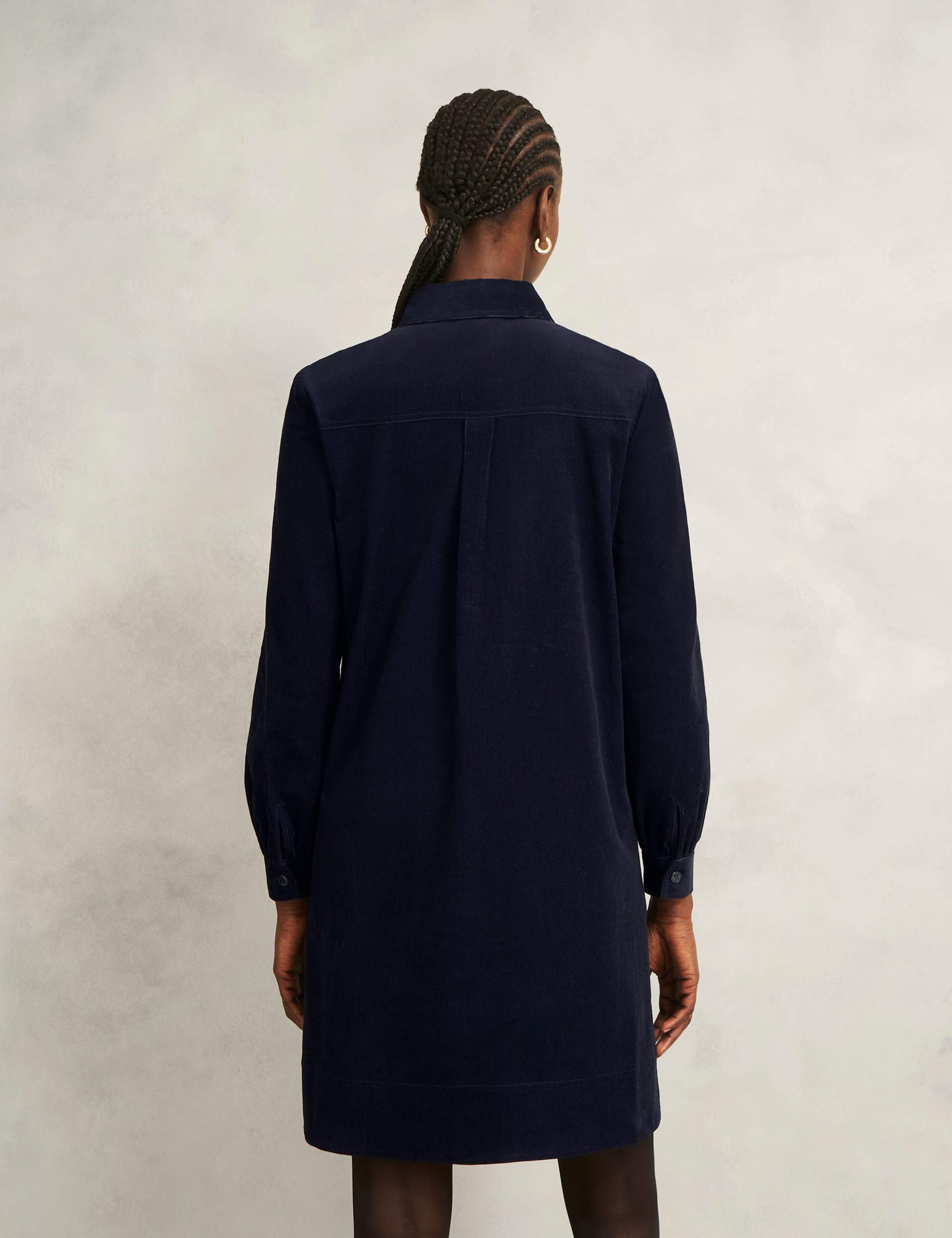 Cotton Rich Mini Shirt Dress 3 of 6