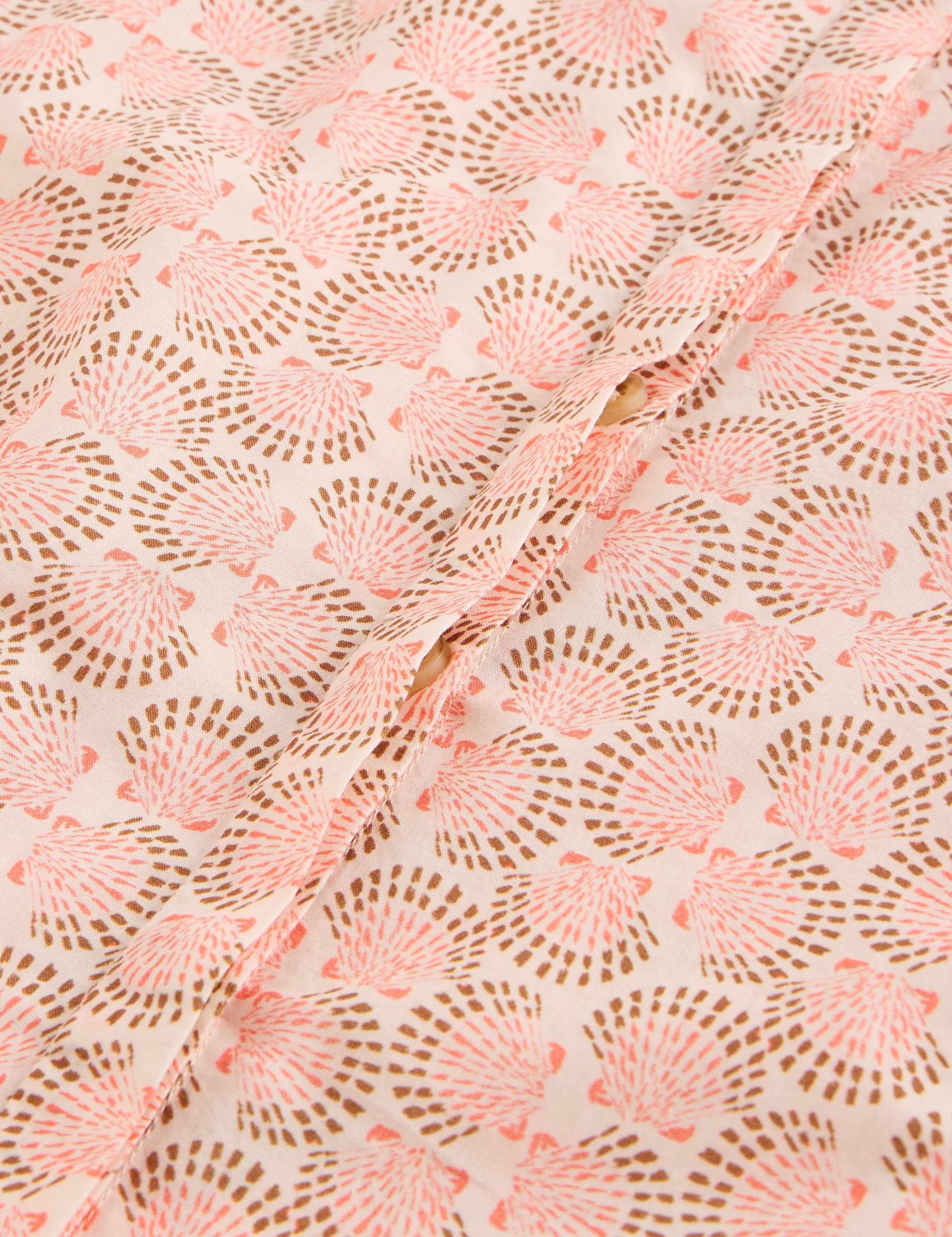 Pure Cotton Printed Button Through Blouse 6 of 6