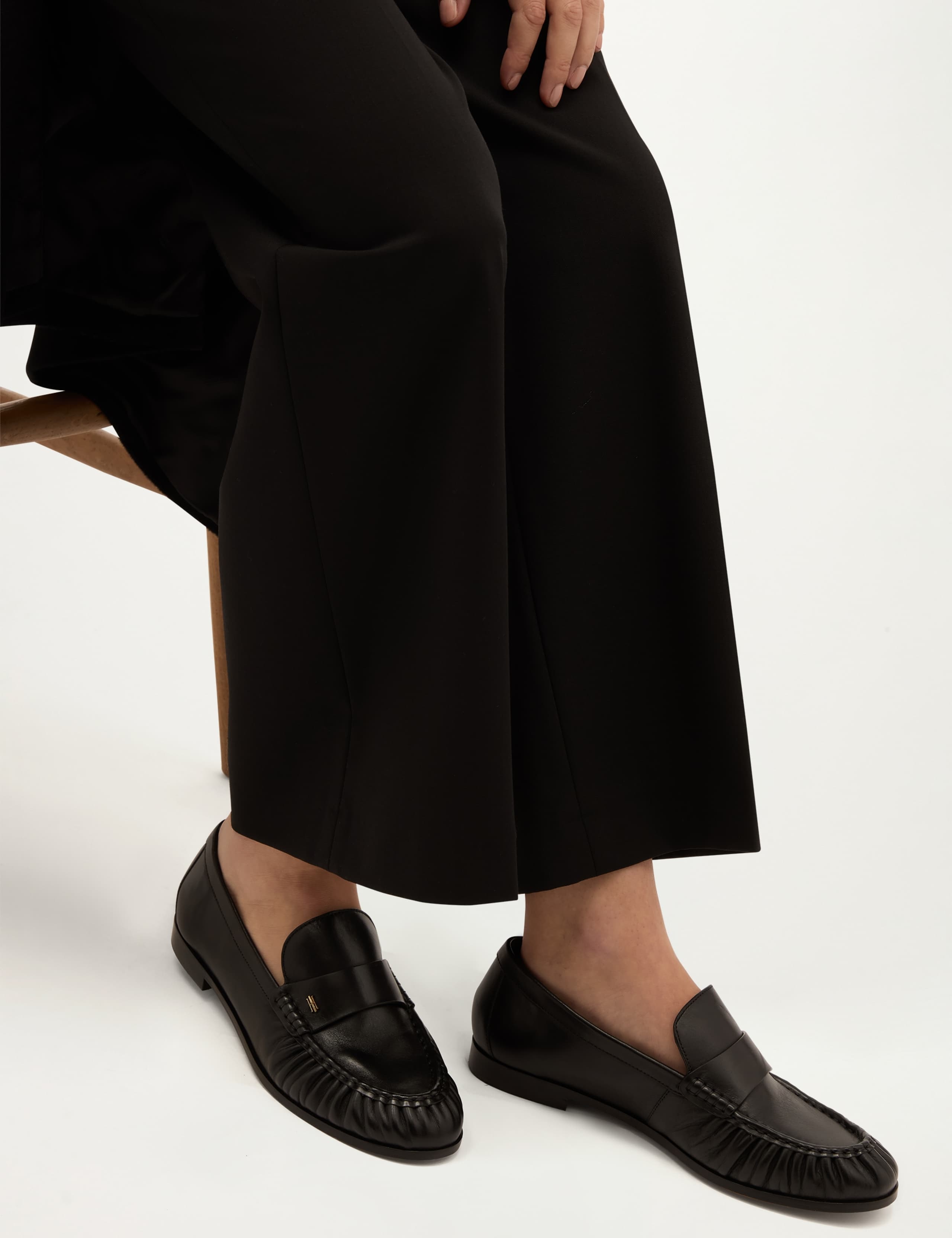 Leather Slip On Loafers 3 of 6