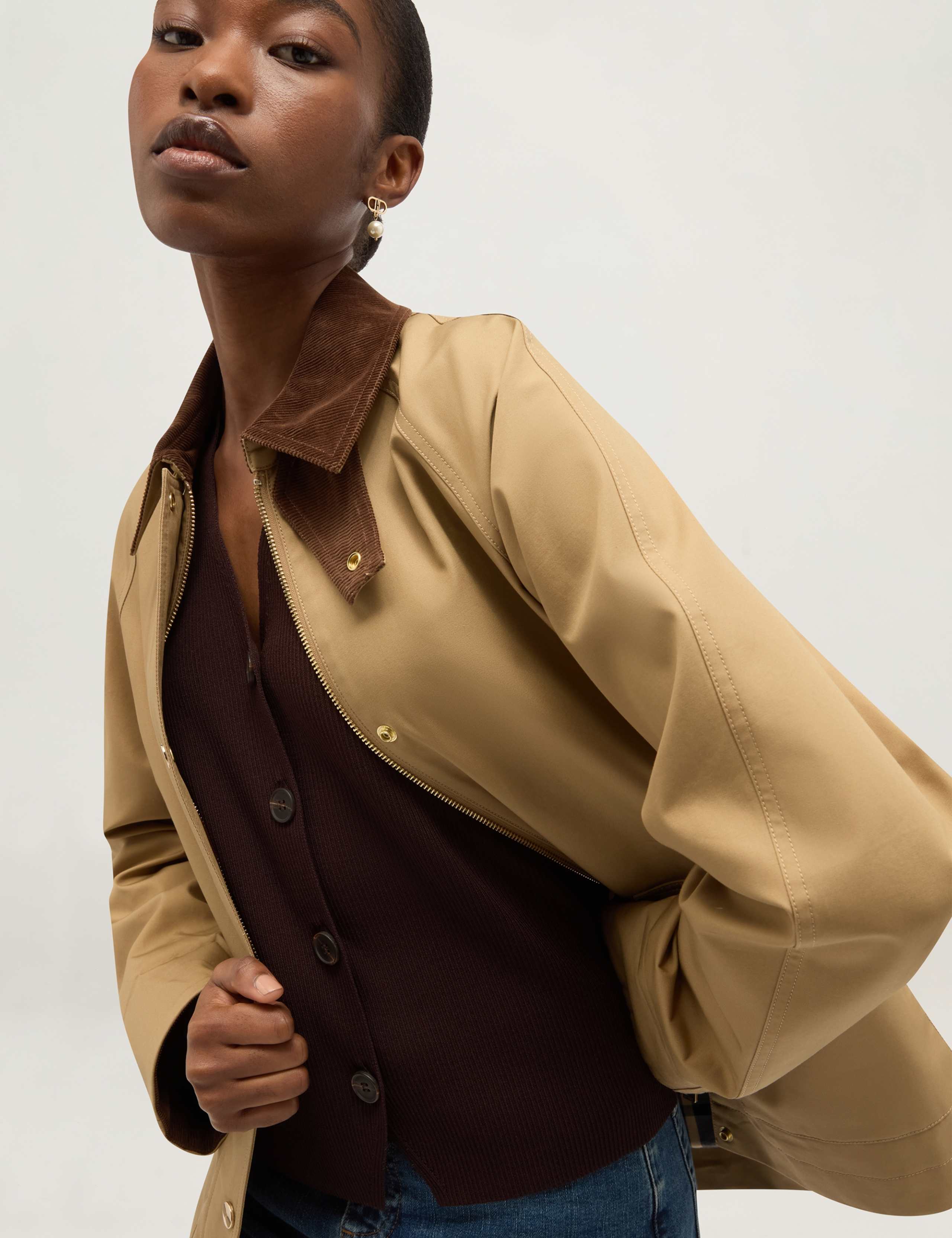 Pure Cotton Harrington Jacket 6 of 7
