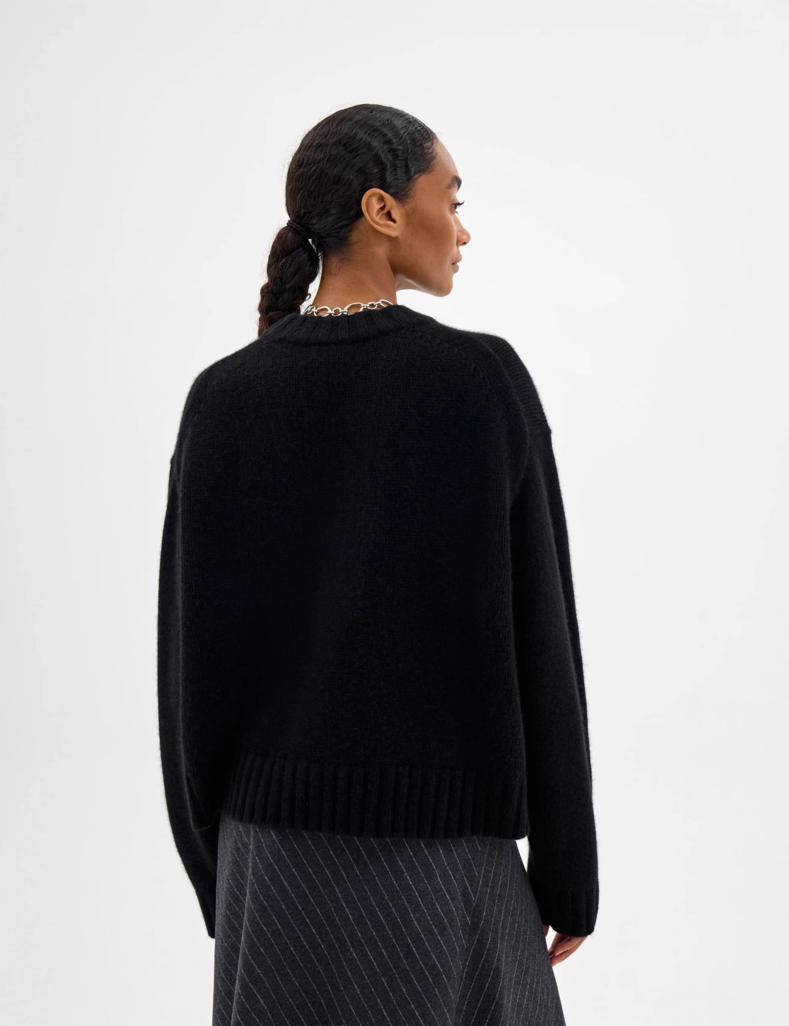 Pure Cashmere Chunky Knit Crew Neck Jumper 3 of 5