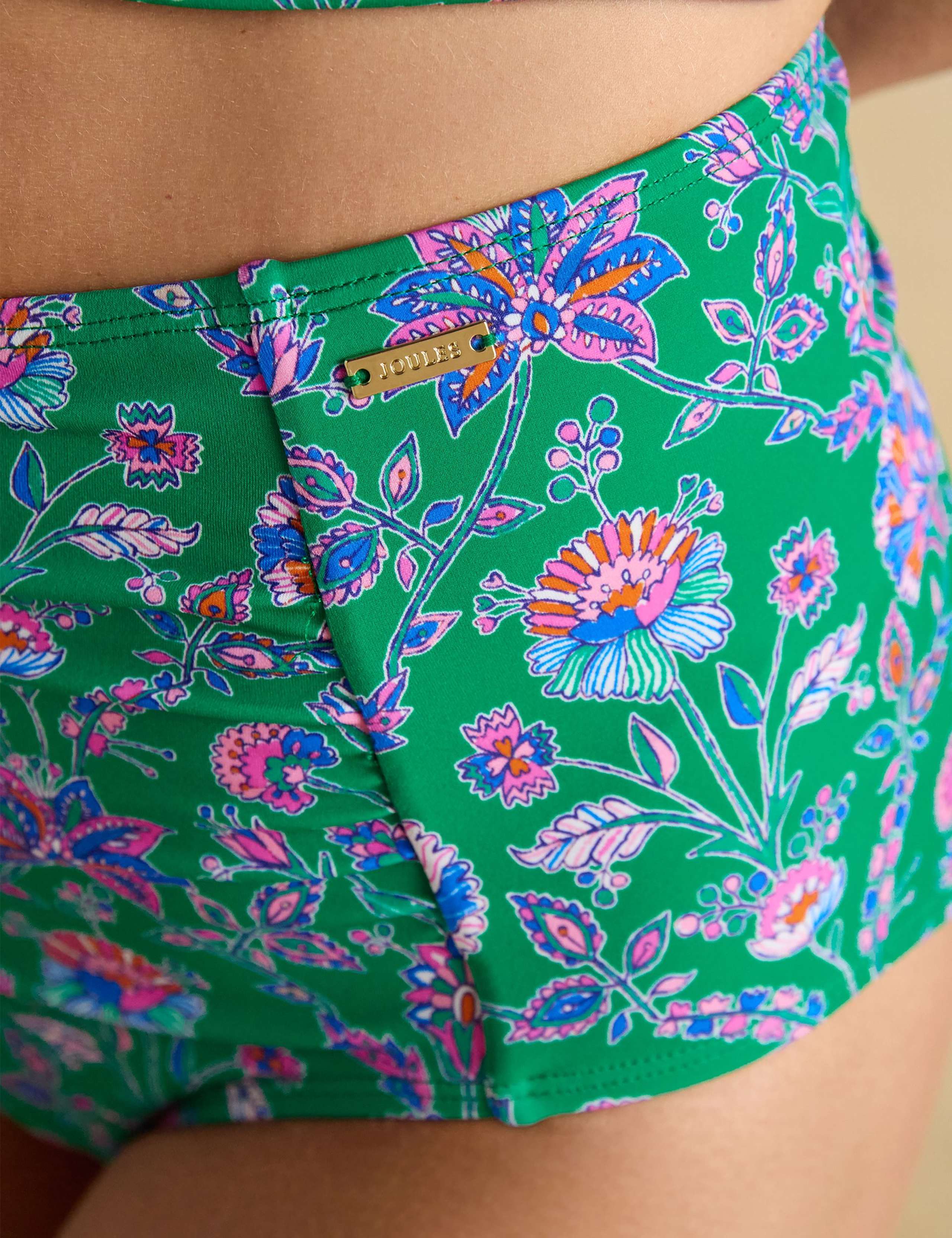 Floral High Waisted Tankini Bottoms 6 of 6