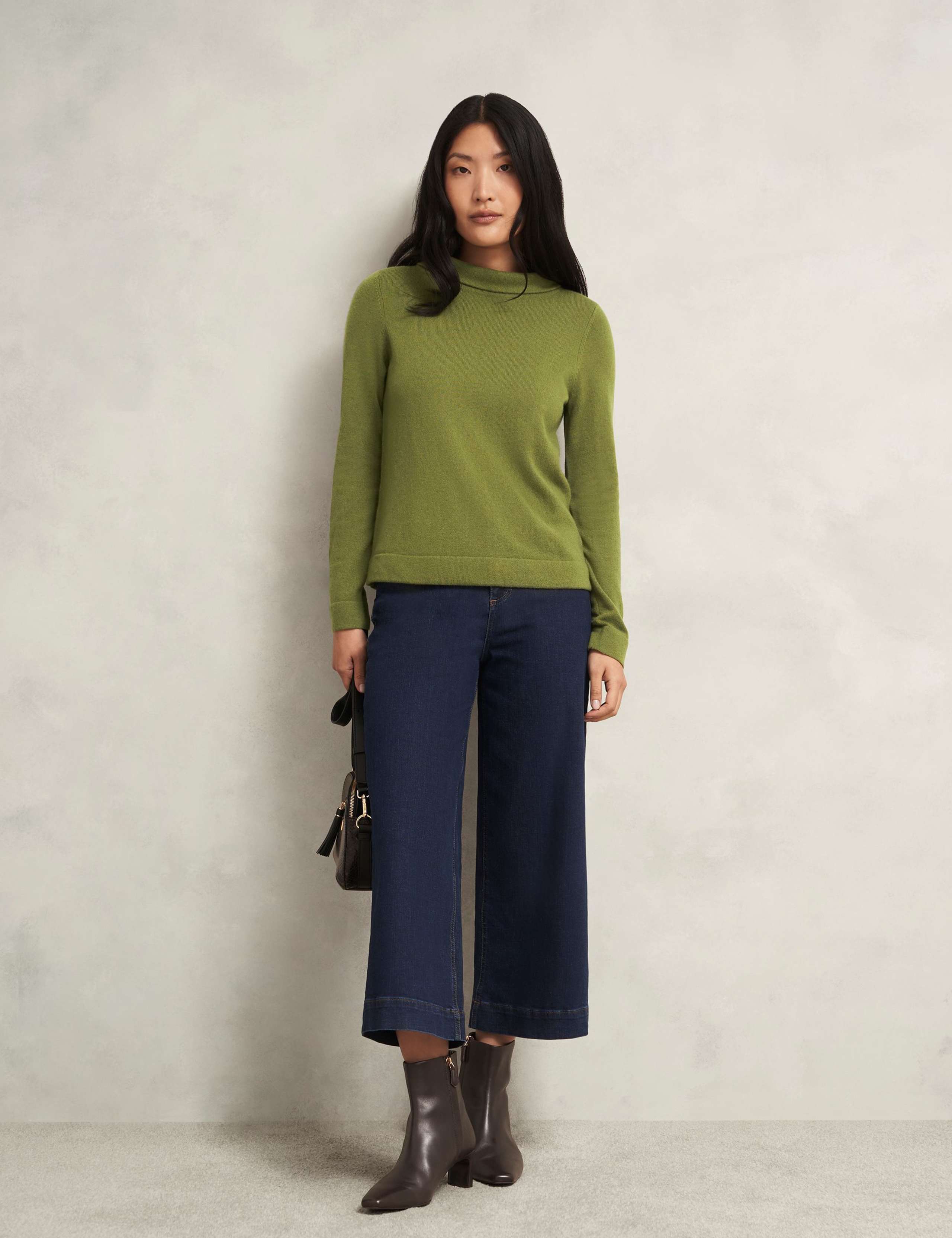 Merino Wool Rich Jumper with Cashmere 3 of 5