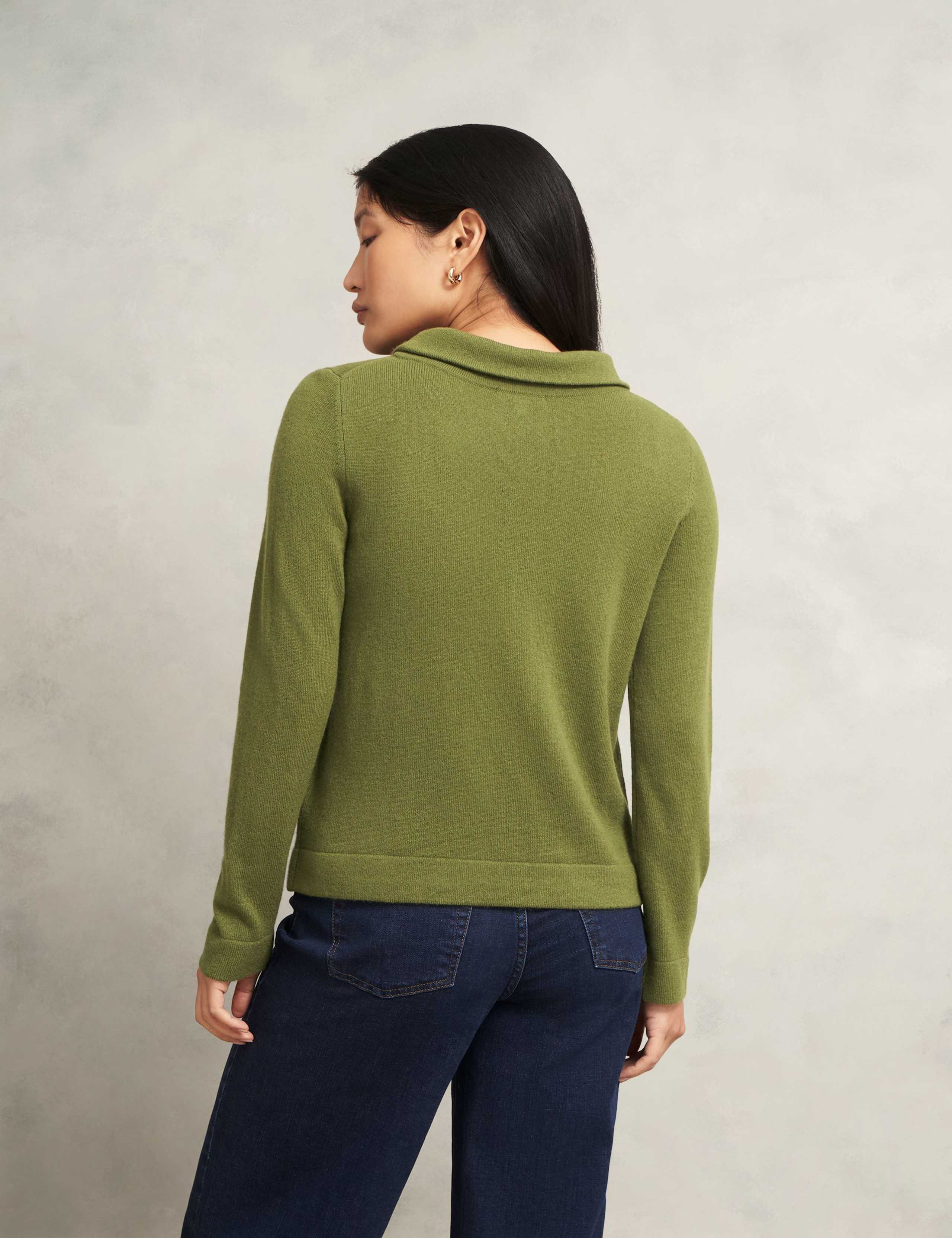 Merino Wool Rich Jumper with Cashmere 4 of 5
