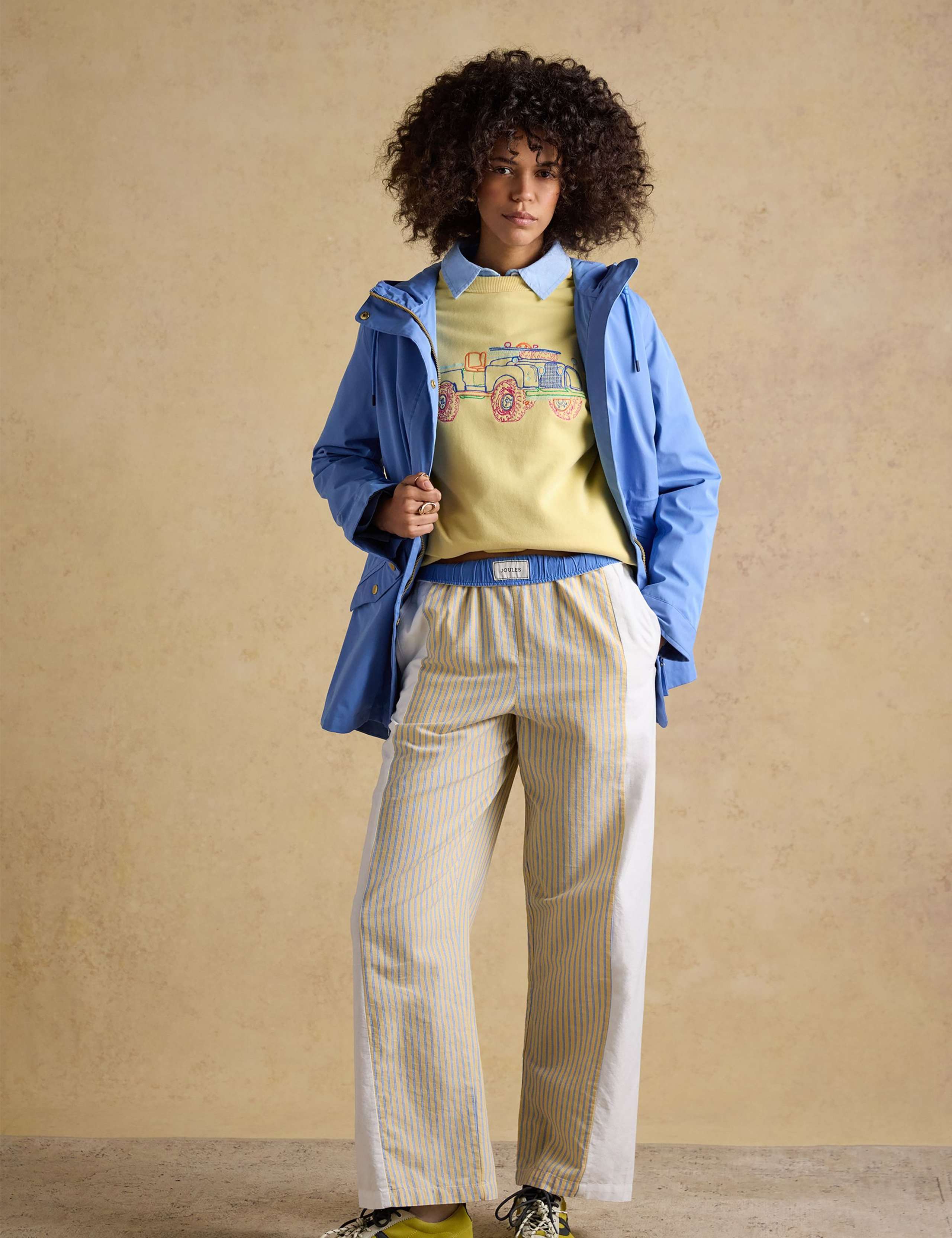 Cotton Rich Waterproof Hooded Raincoat 3 of 9