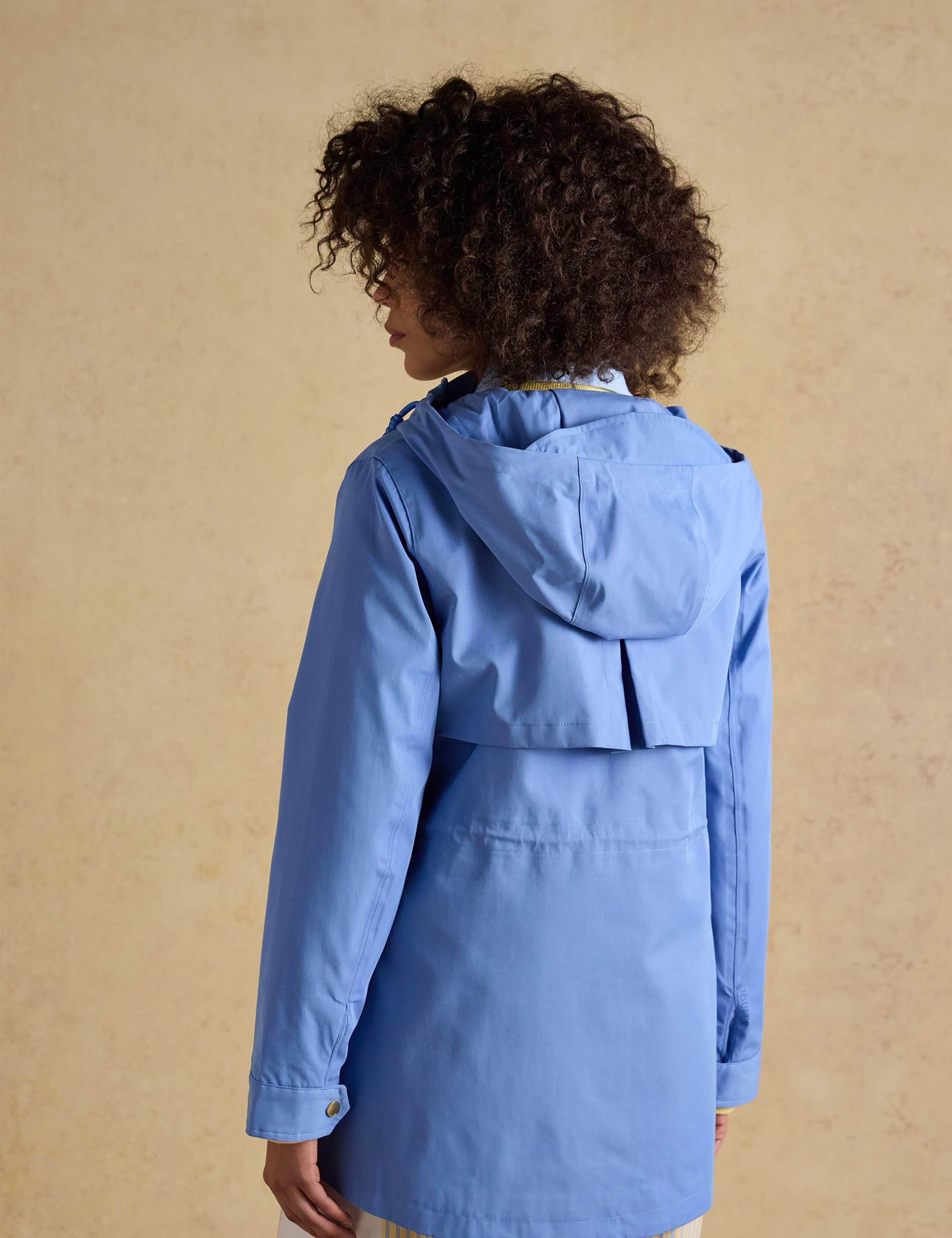 Cotton Rich Waterproof Hooded Raincoat 4 of 9