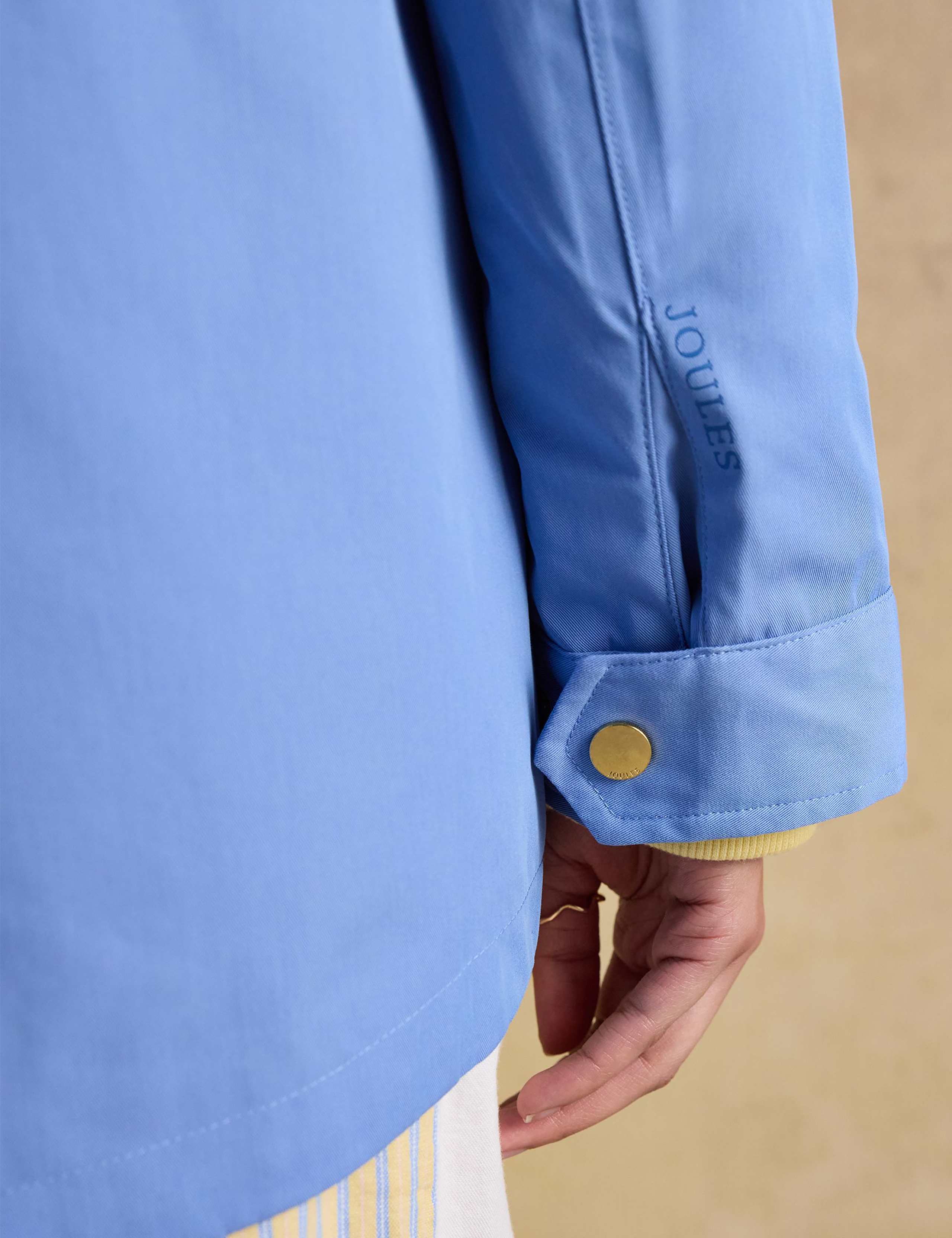 Cotton Rich Waterproof Hooded Raincoat 6 of 9