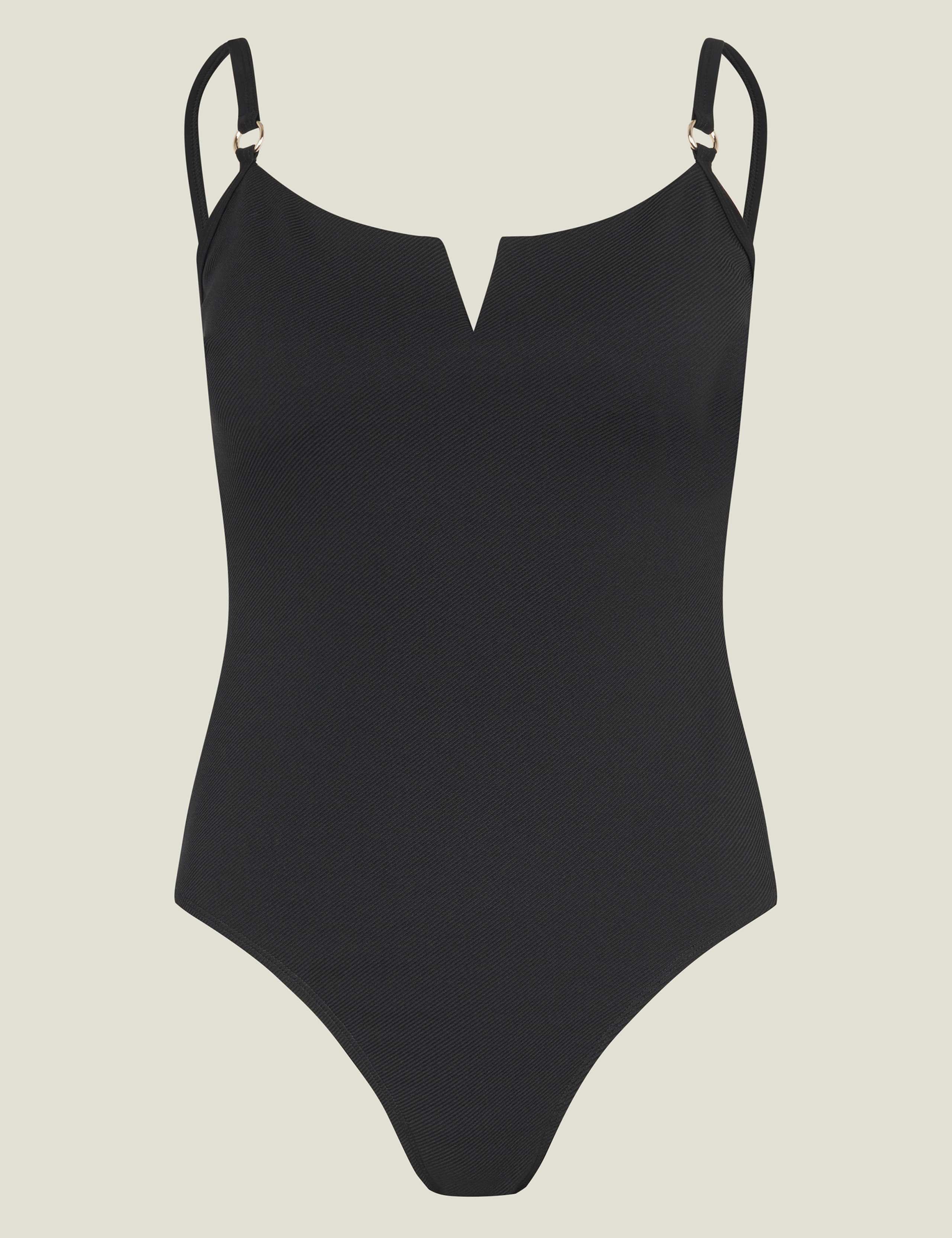 Padded V-Neck Swimsuit 2 of 4