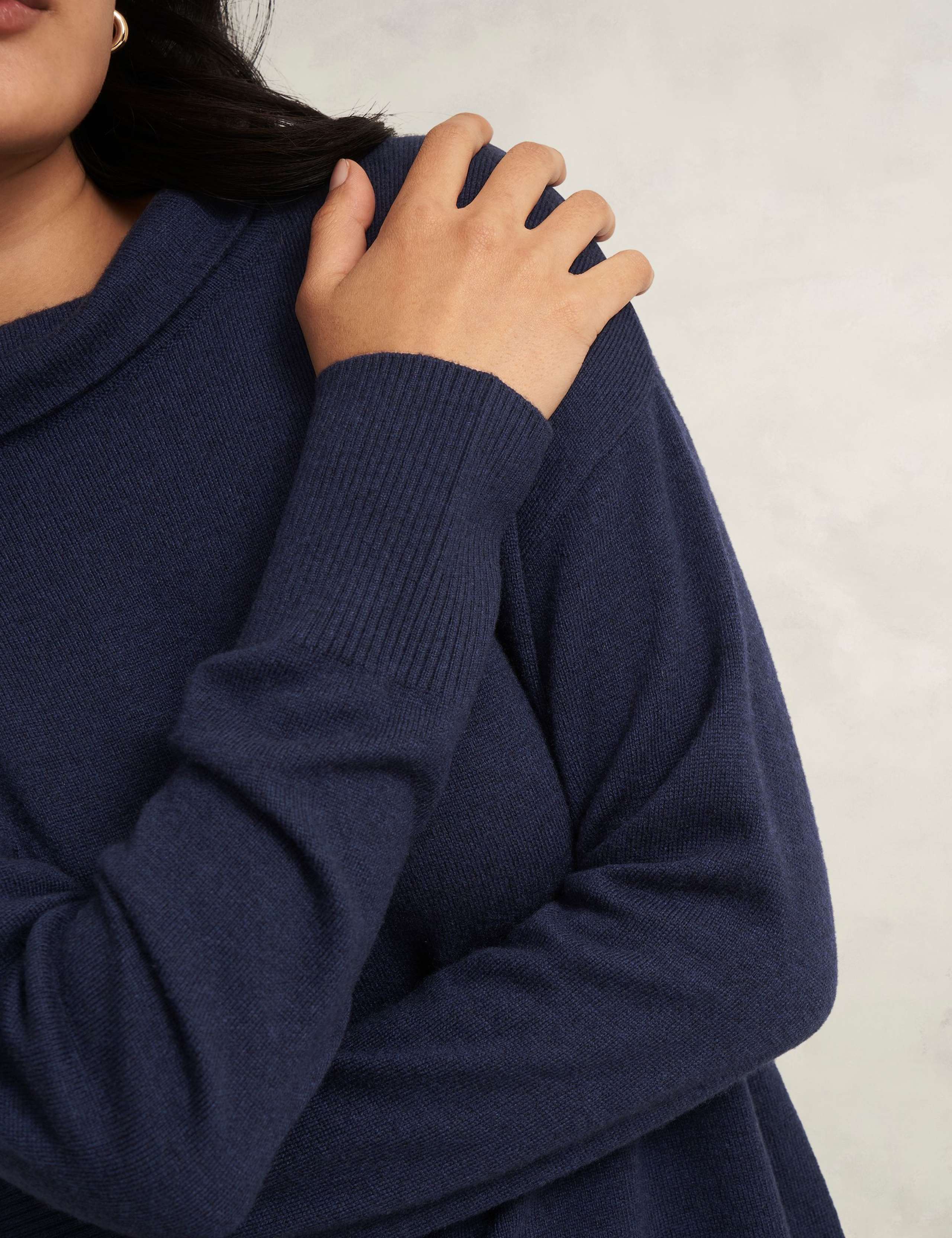 Merino Wool Blend Mini Knitted Dress 5 of 5