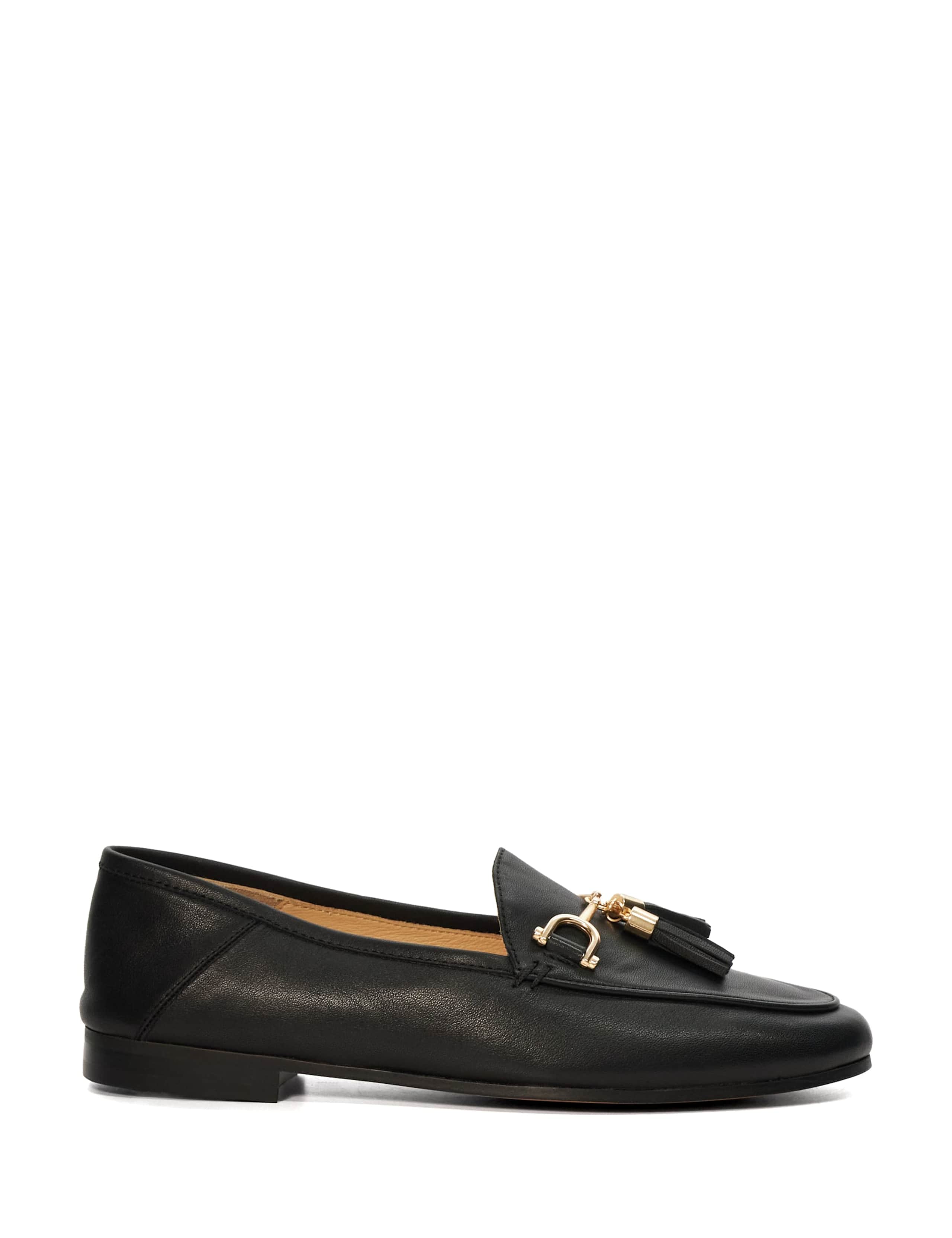 Leather Flat Loafers 1 of 5