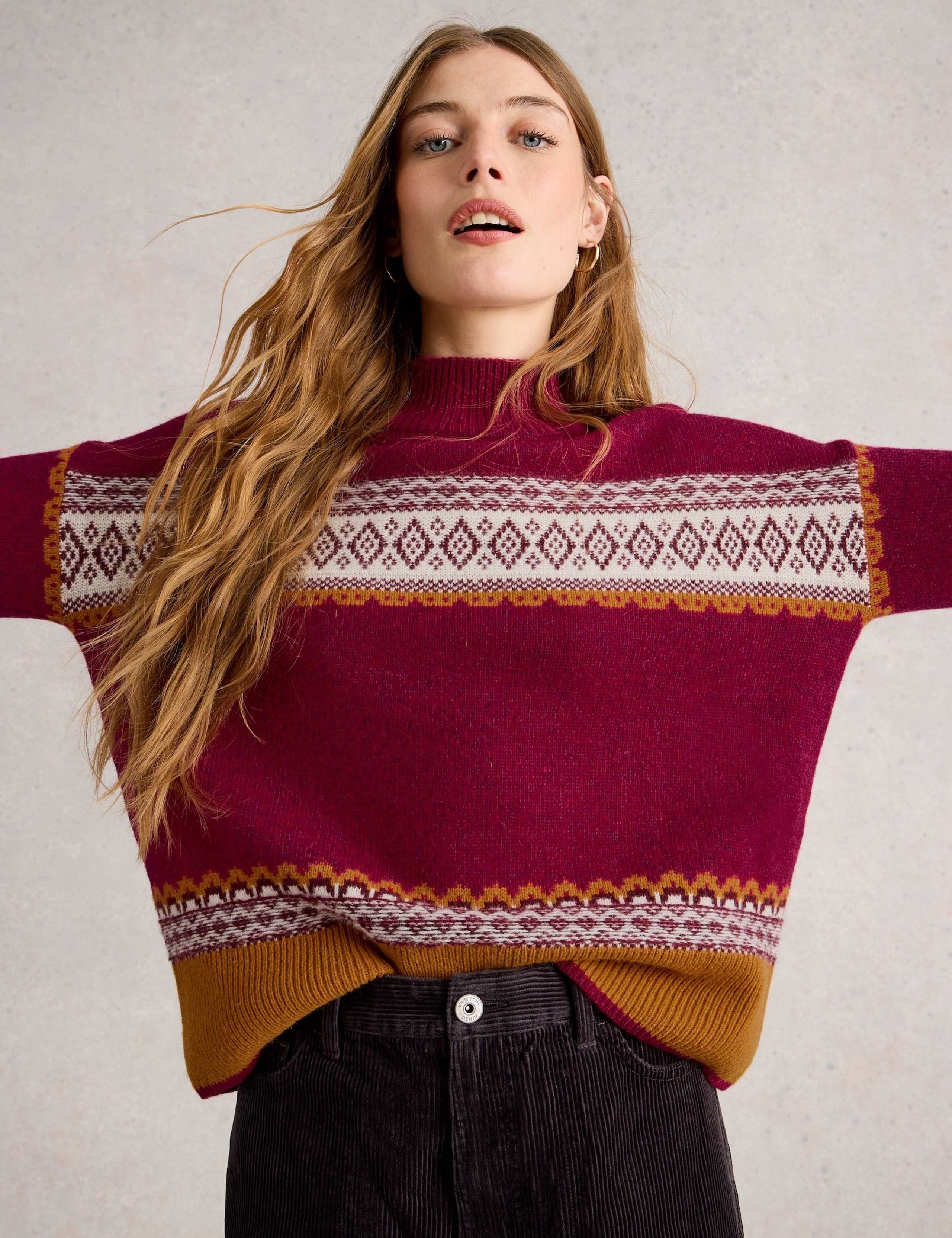 Wool Rich Fair Isle Jumper 5 of 6