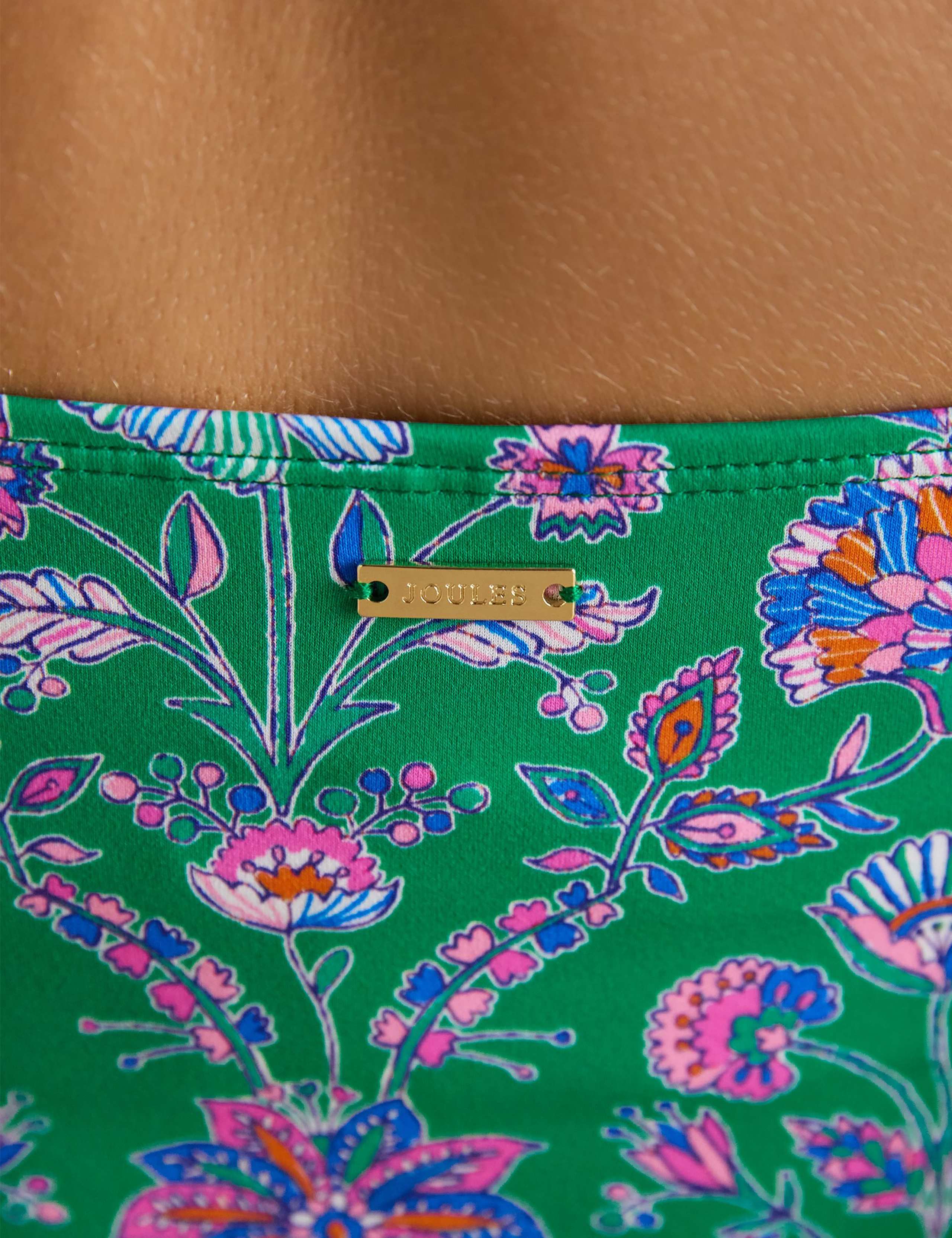 Floral Wrap Halterneck Tankini Top 7 of 8