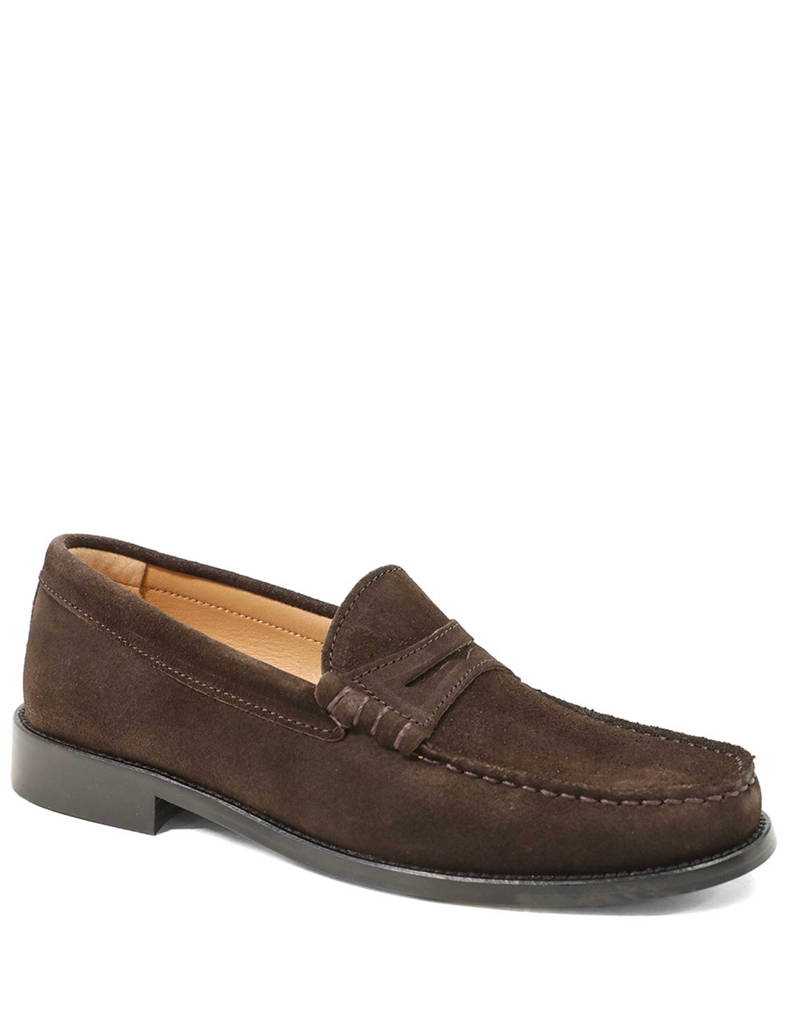 Suede Slip On Moccasins 3 of 6
