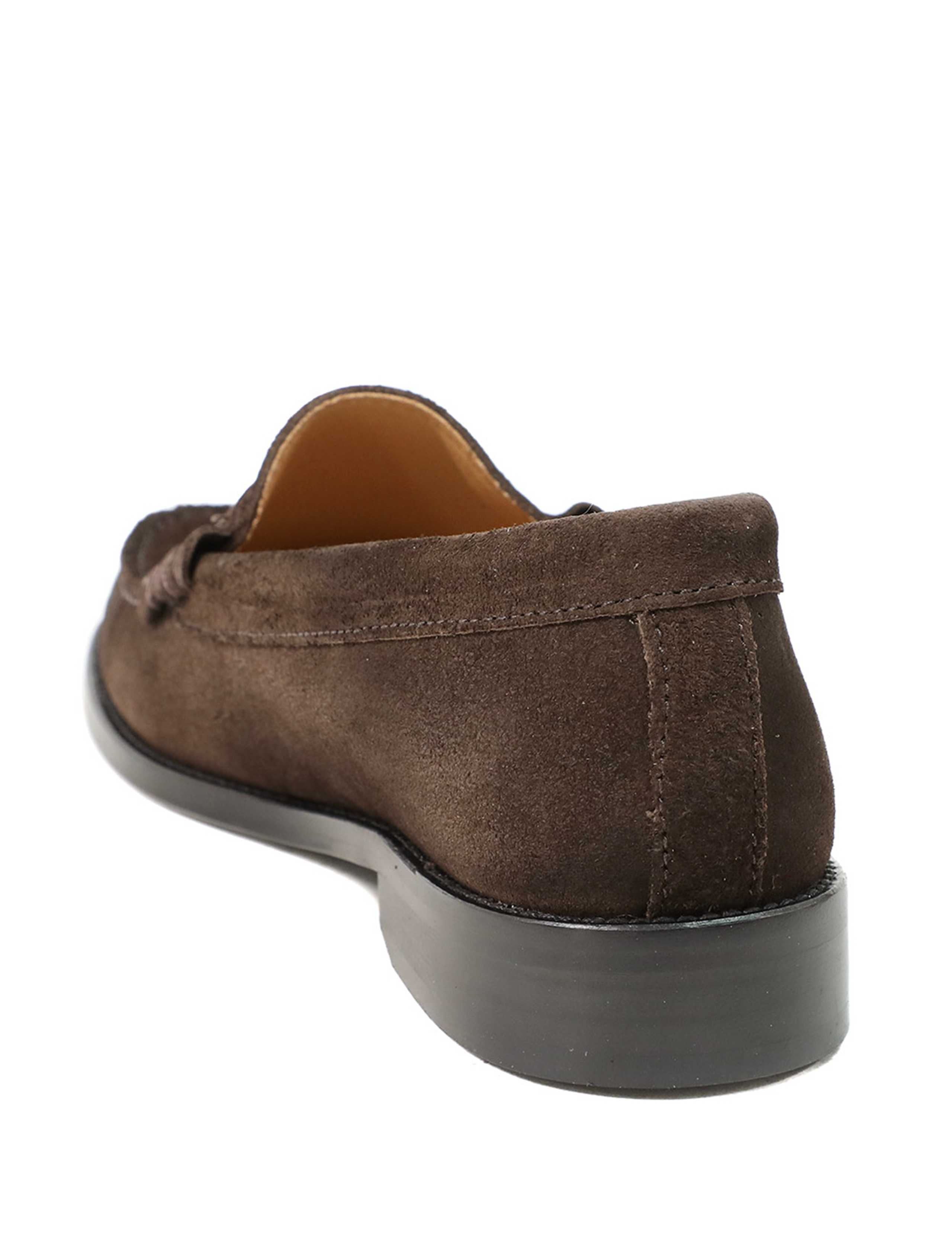 Suede Slip On Moccasins 5 of 6