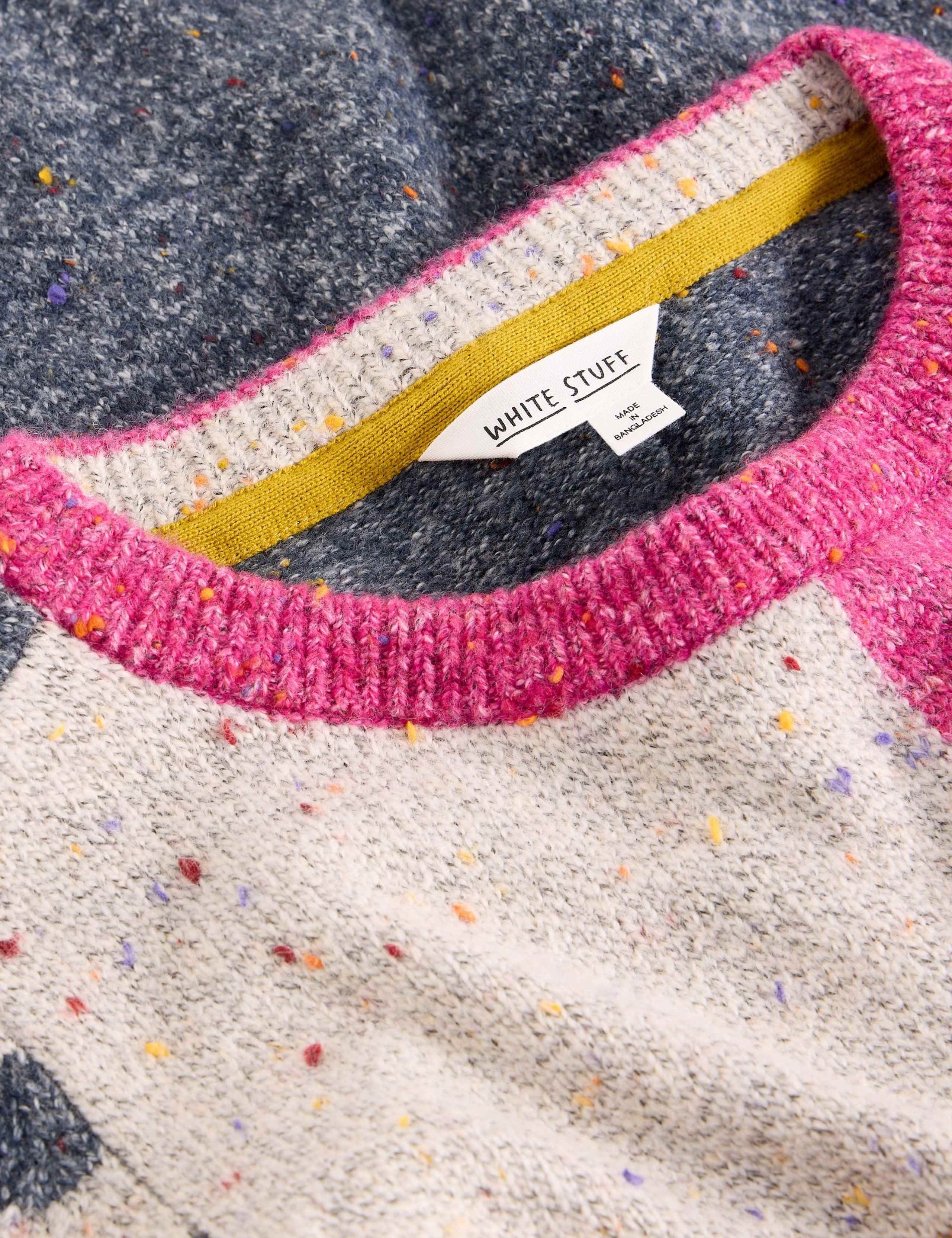 Colour Block Crew Neck Jumper 6 of 6