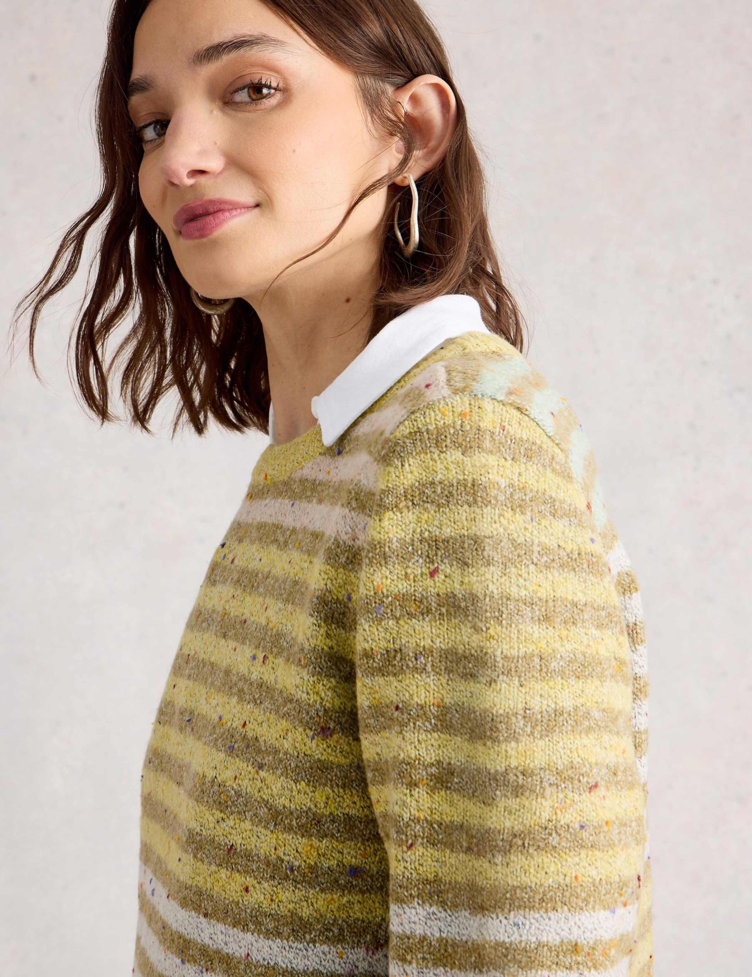 Colour Block Crew Neck Jumper 5 of 6