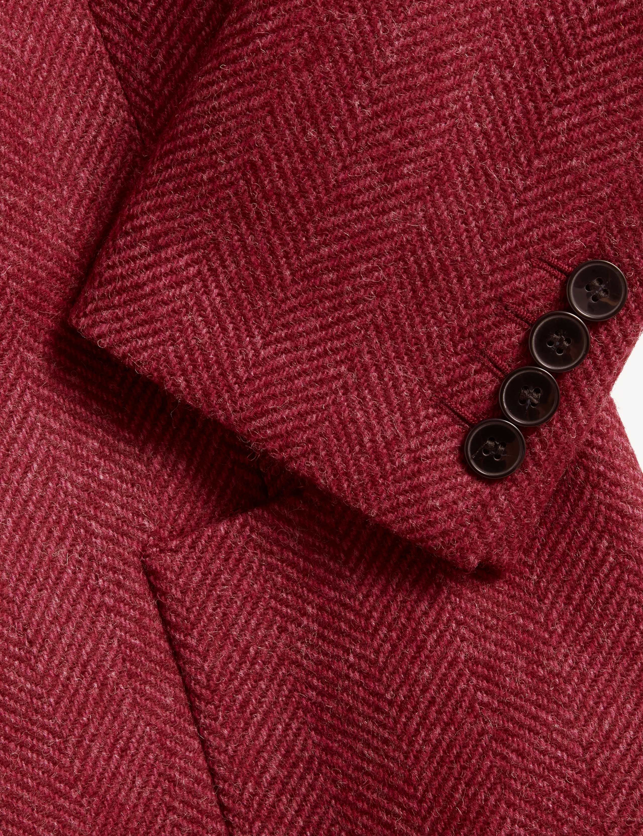 Pure Wool Herringbone Short Jacket 6 of 7