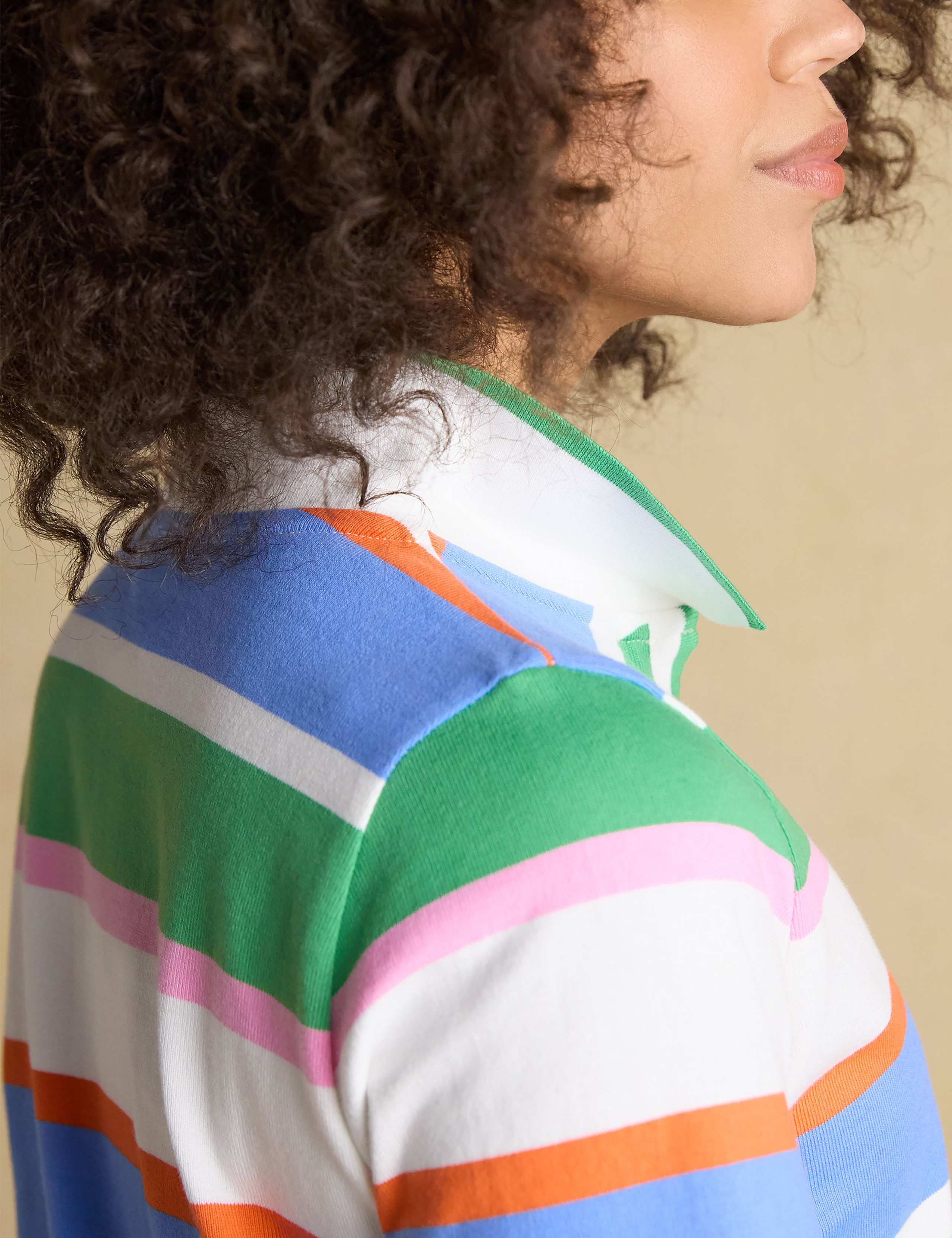 Pure Cotton Striped Mini T-Shirt Dress 5 of 7