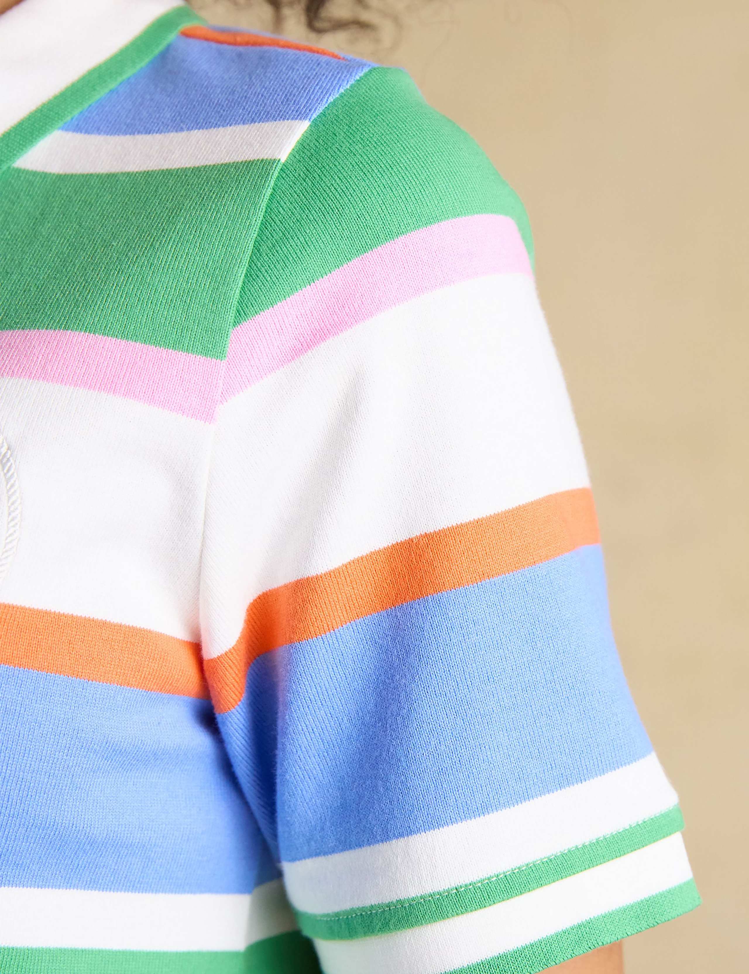 Pure Cotton Striped Mini T-Shirt Dress 7 of 7