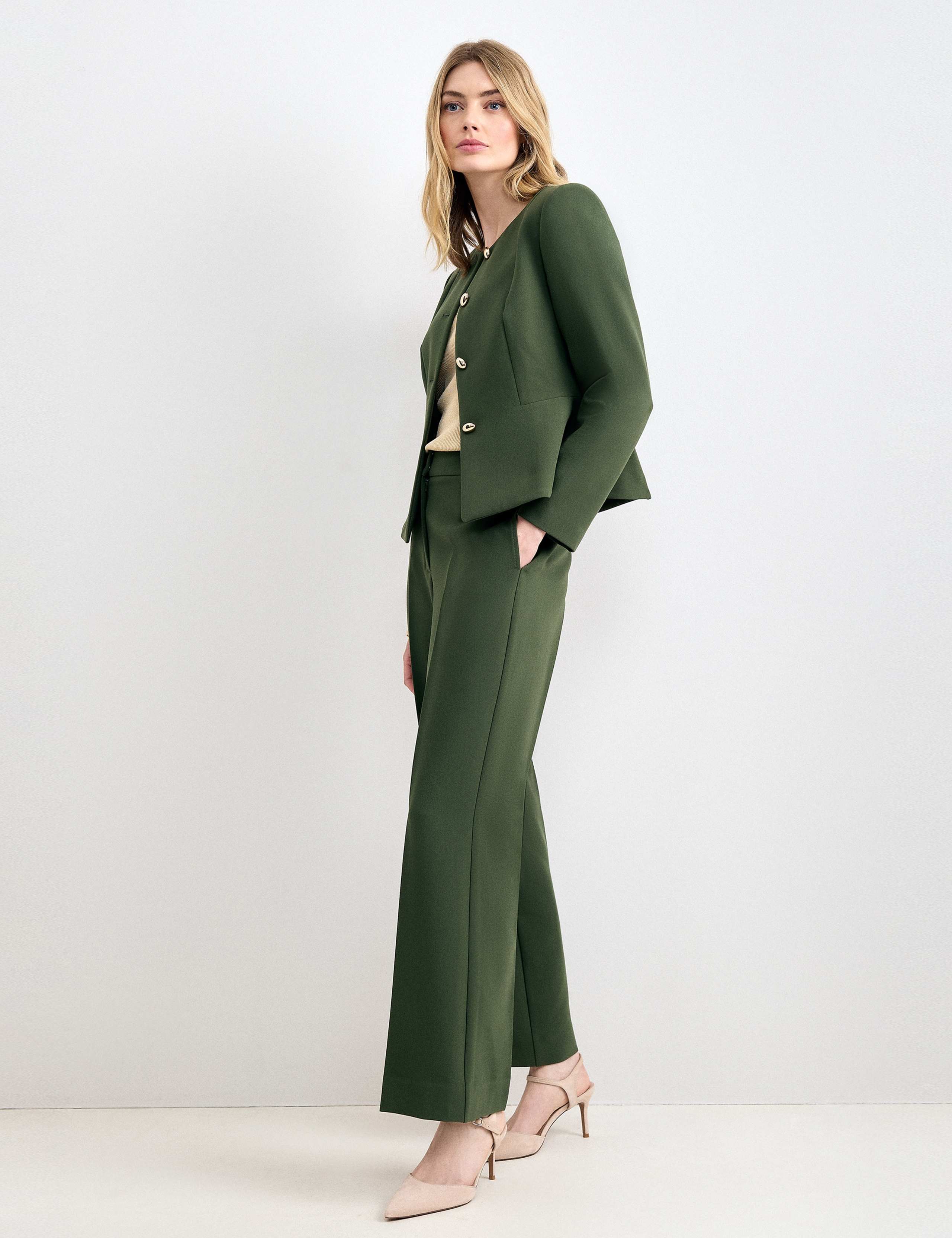 Straight Leg Trousers 1 of 6