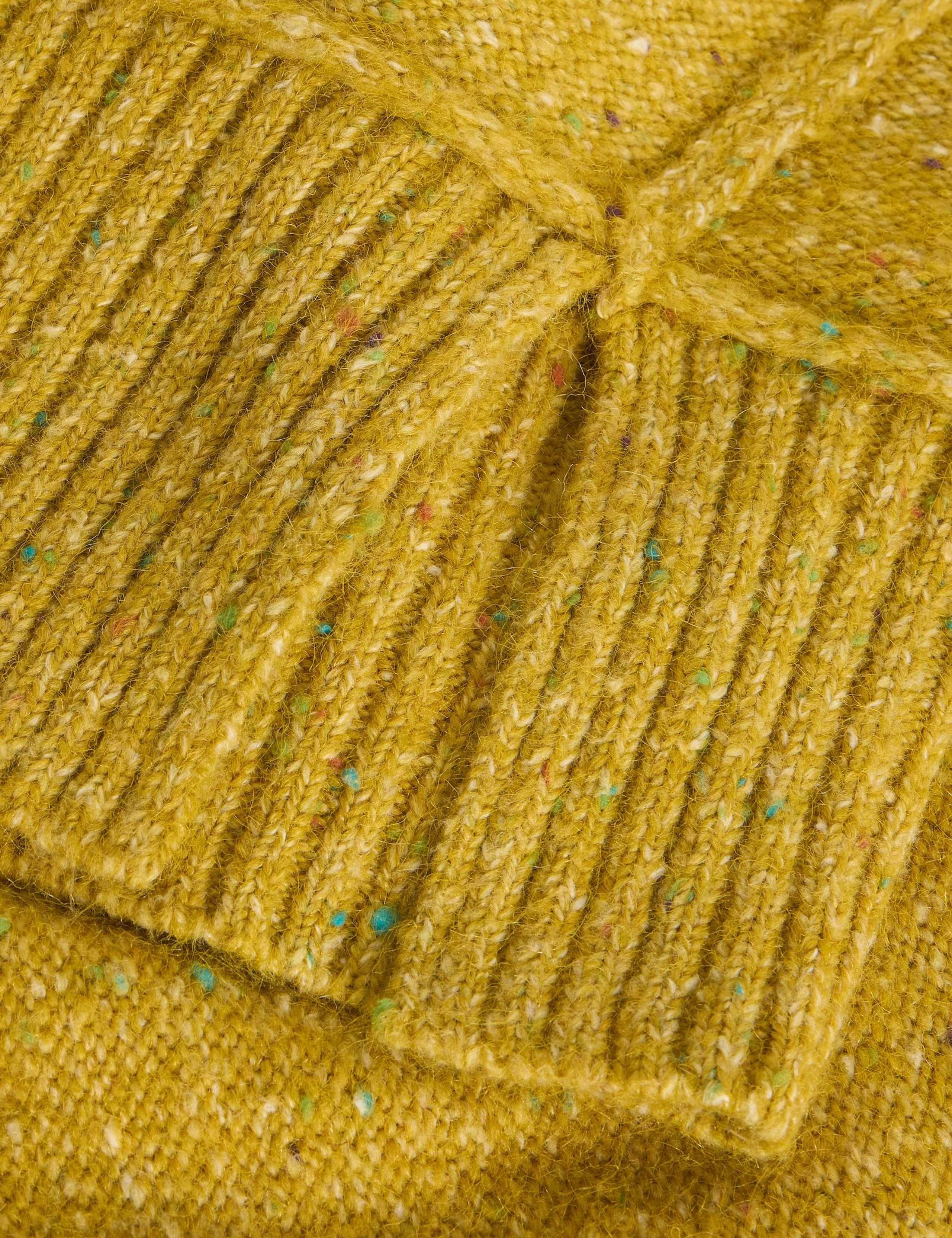 Textured V-Neck Split Hem Jumper 5 of 6