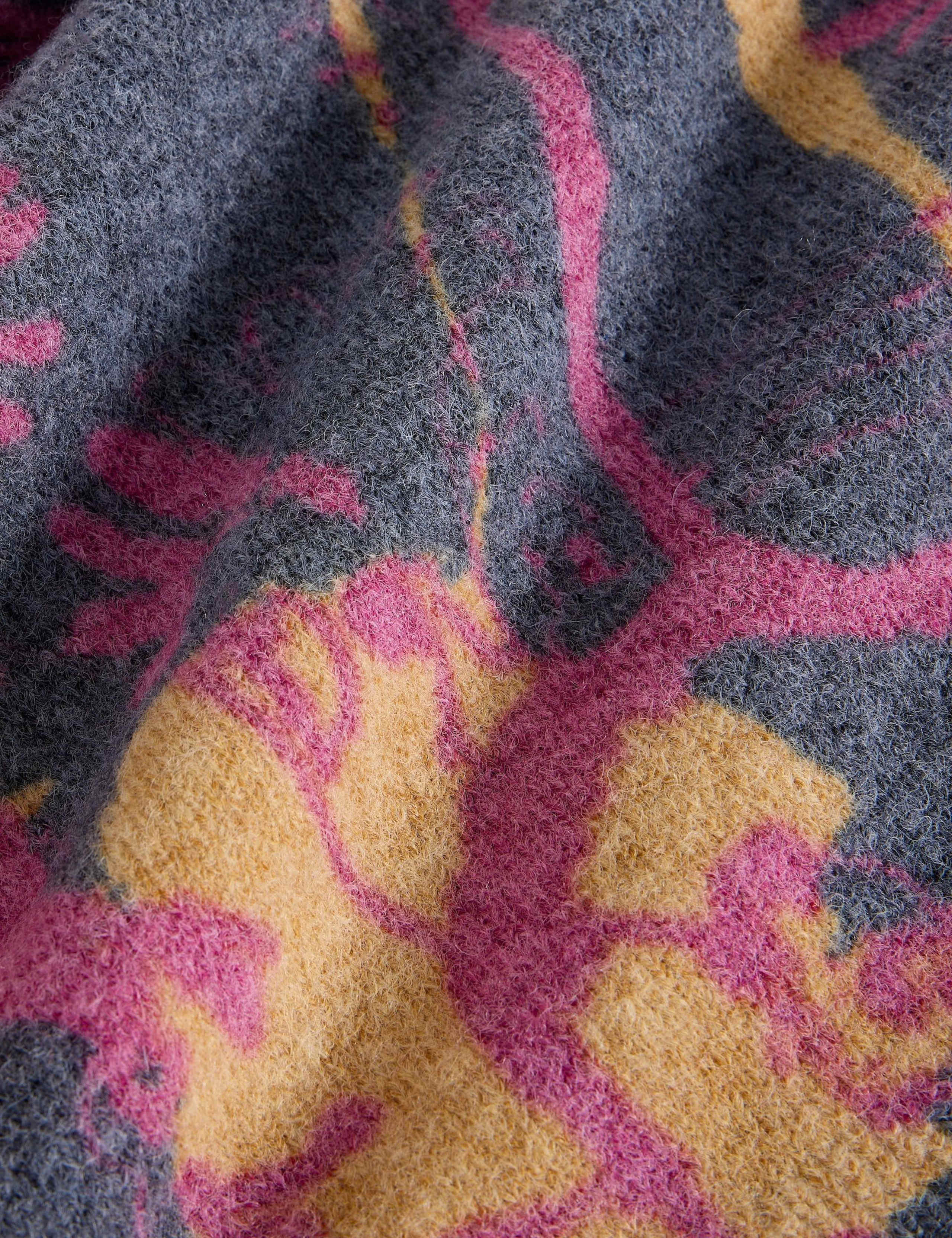 Wool Blend Printed Crew Neck Jumper 6 of 6