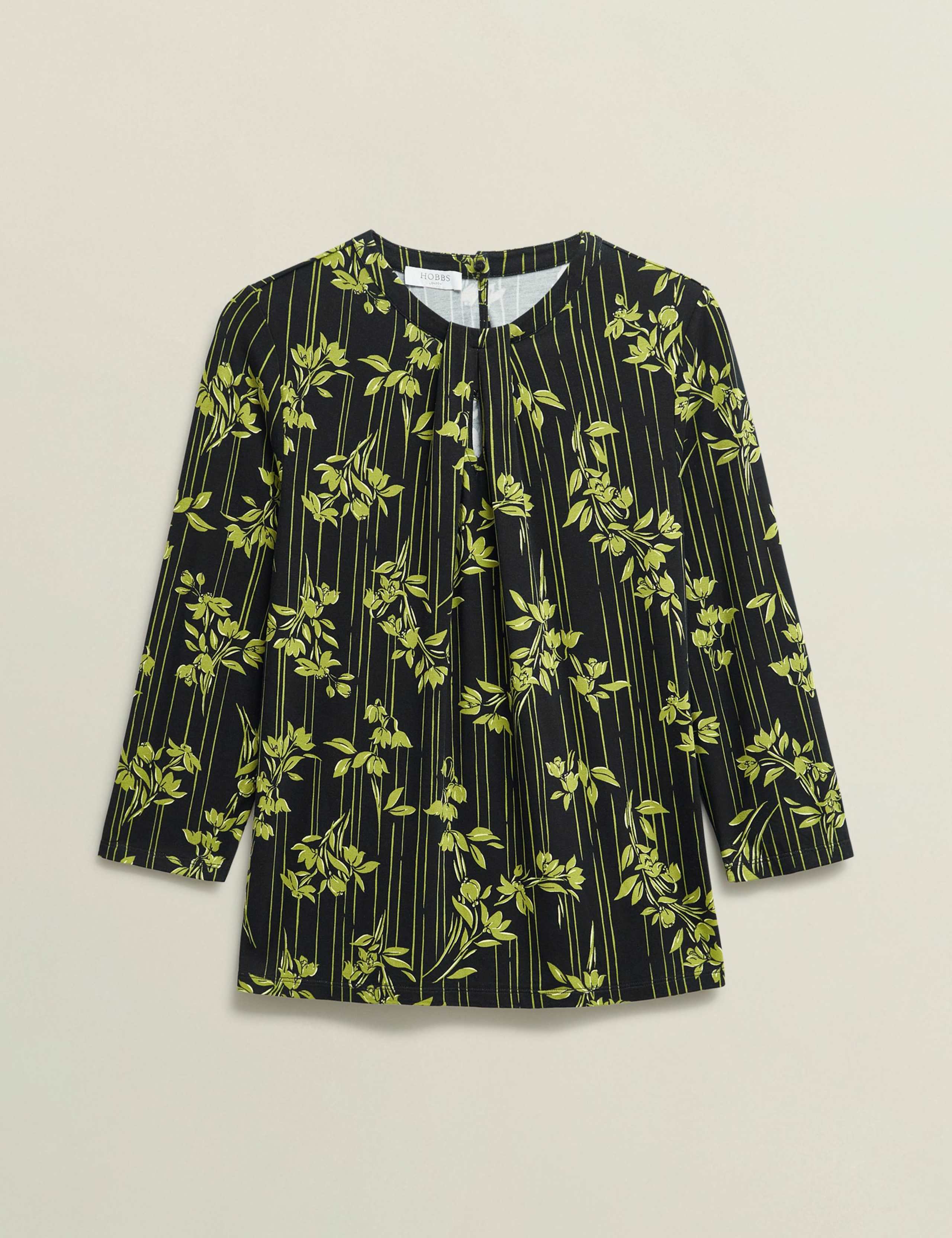 Floral Crew Neck Blouse 2 of 6