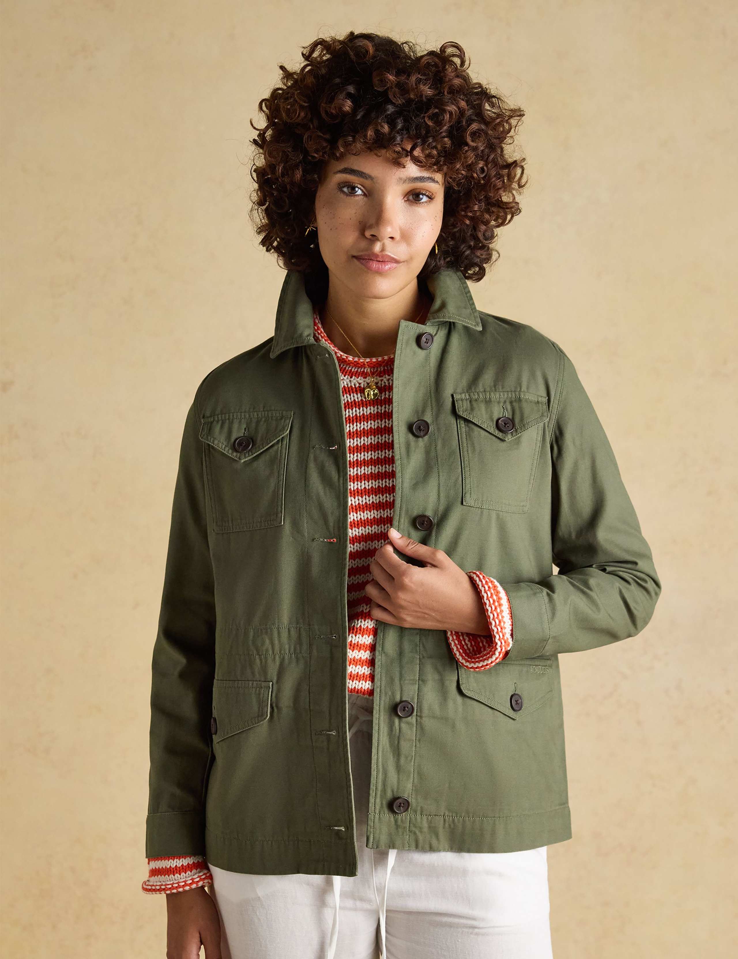 Pure Cotton Lightweight Utility Jacket 3 of 9