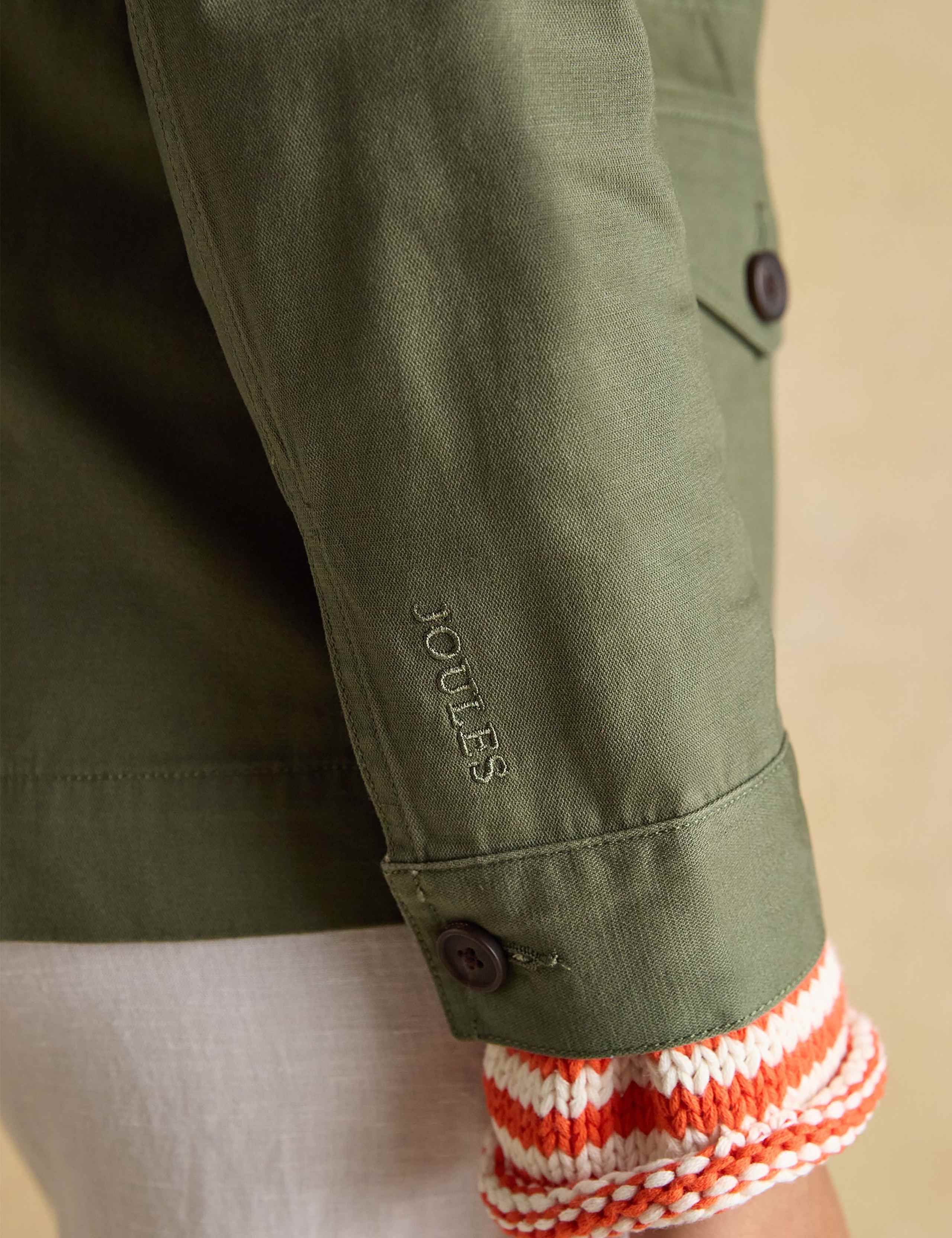 Pure Cotton Lightweight Utility Jacket 9 of 9