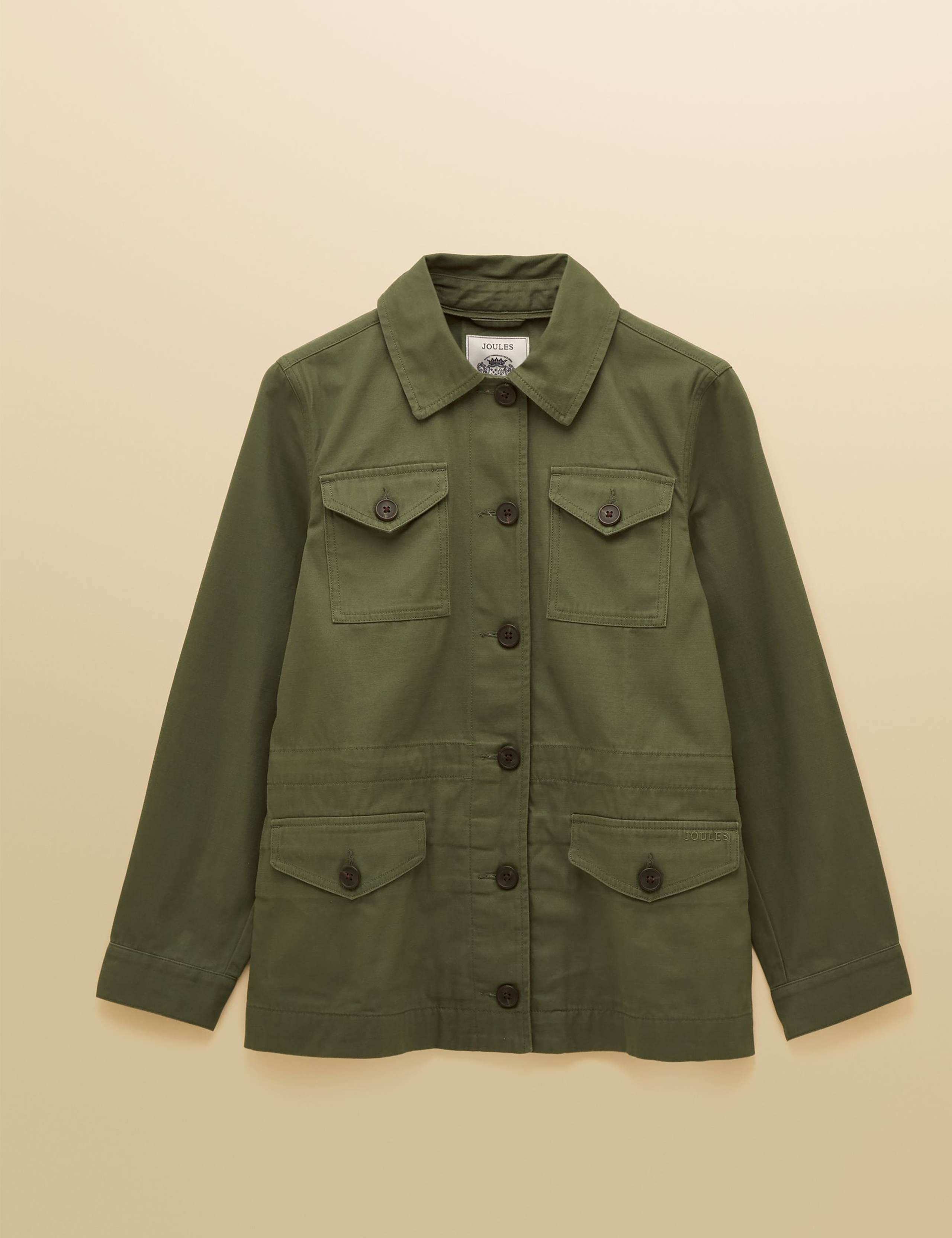 Pure Cotton Lightweight Utility Jacket 2 of 9