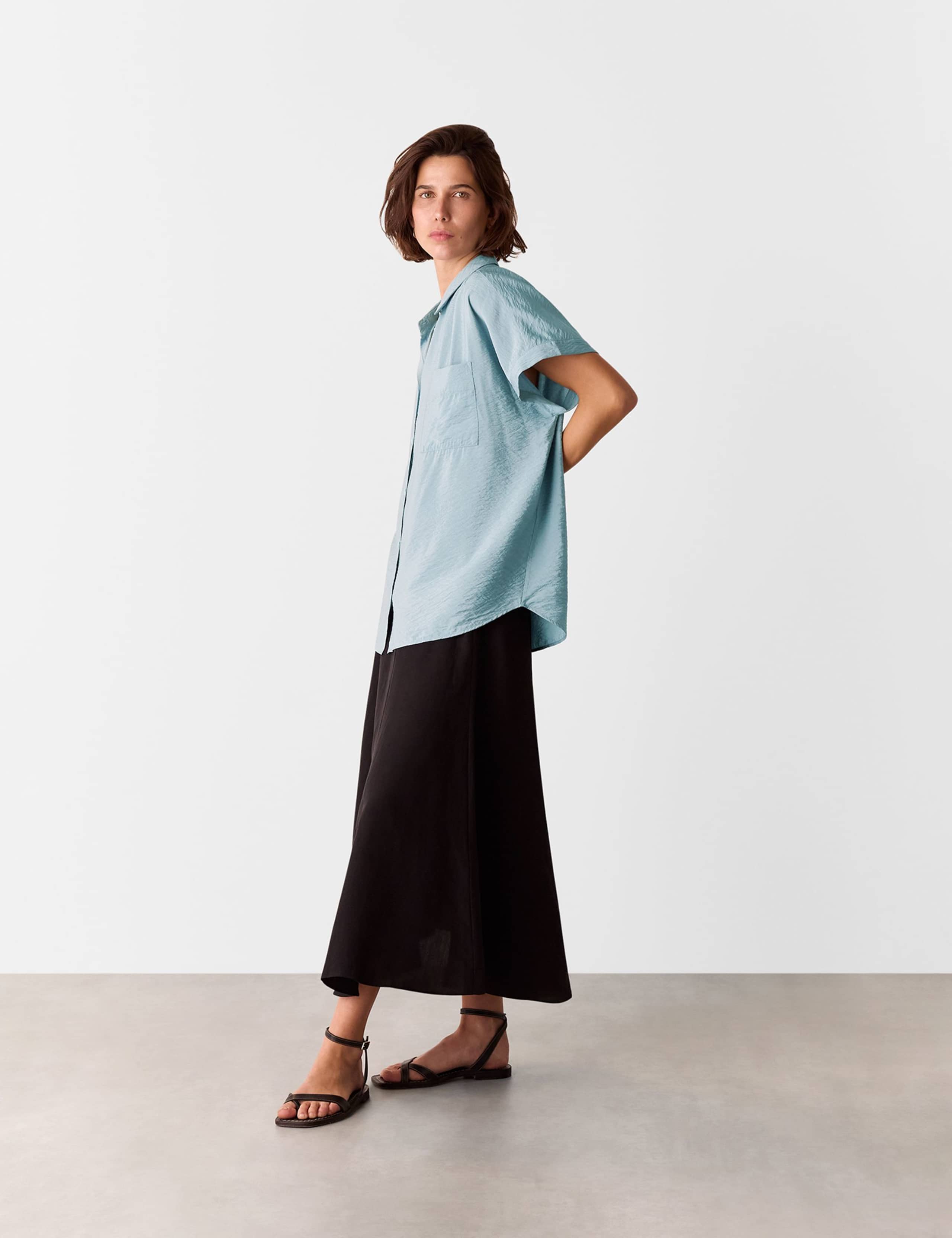 Collared Button Through Shirt 4 of 4