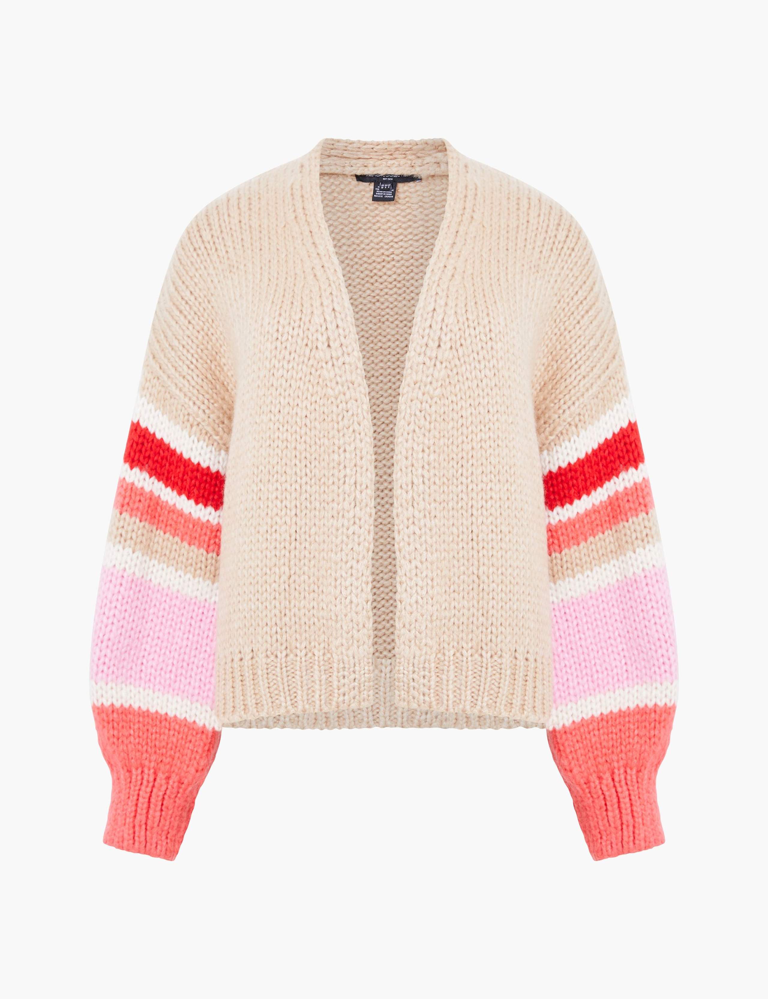 Colour Block Edge to Edge Cardigan 2 of 3