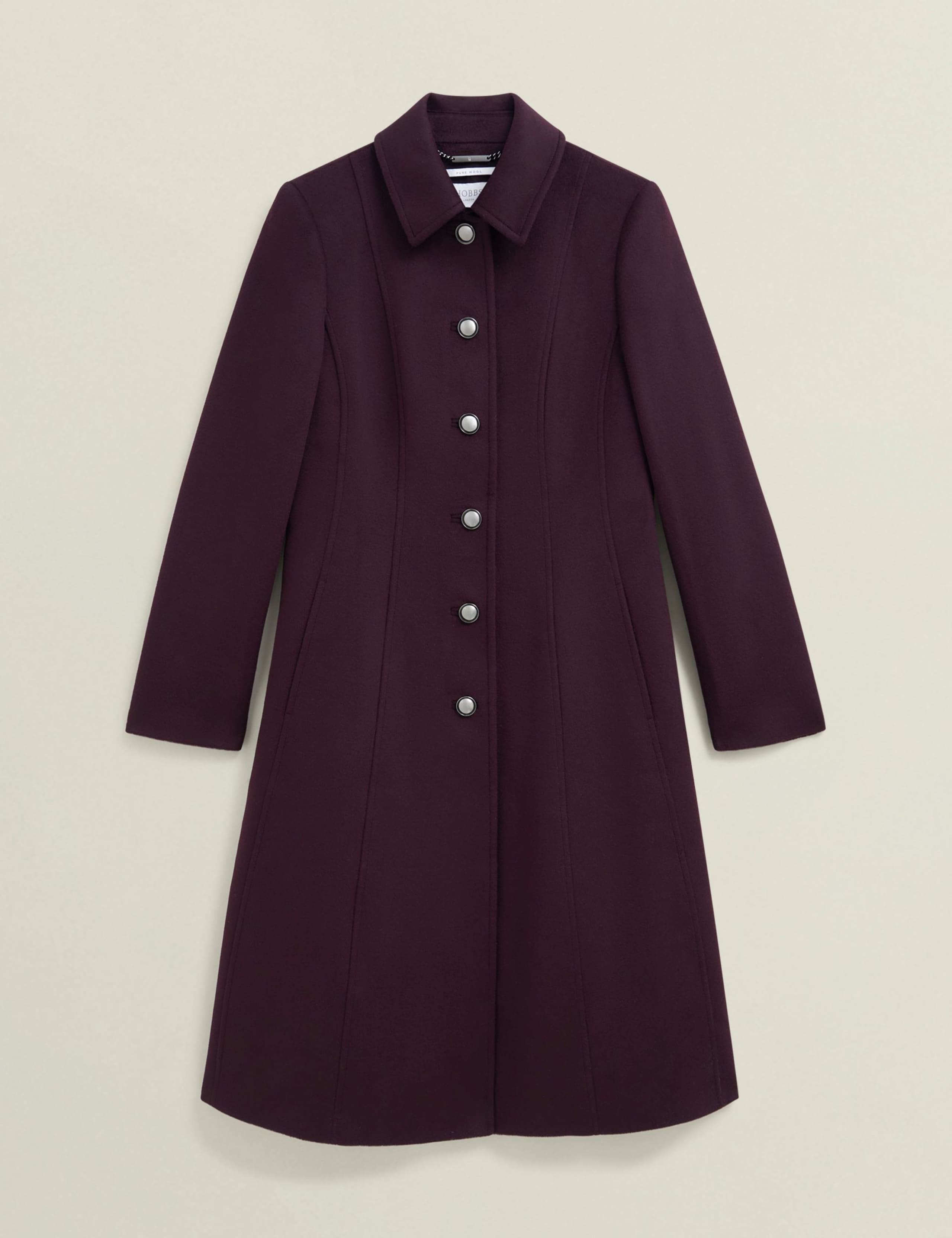 Pure Wool Longline Tailored Coat 2 of 6