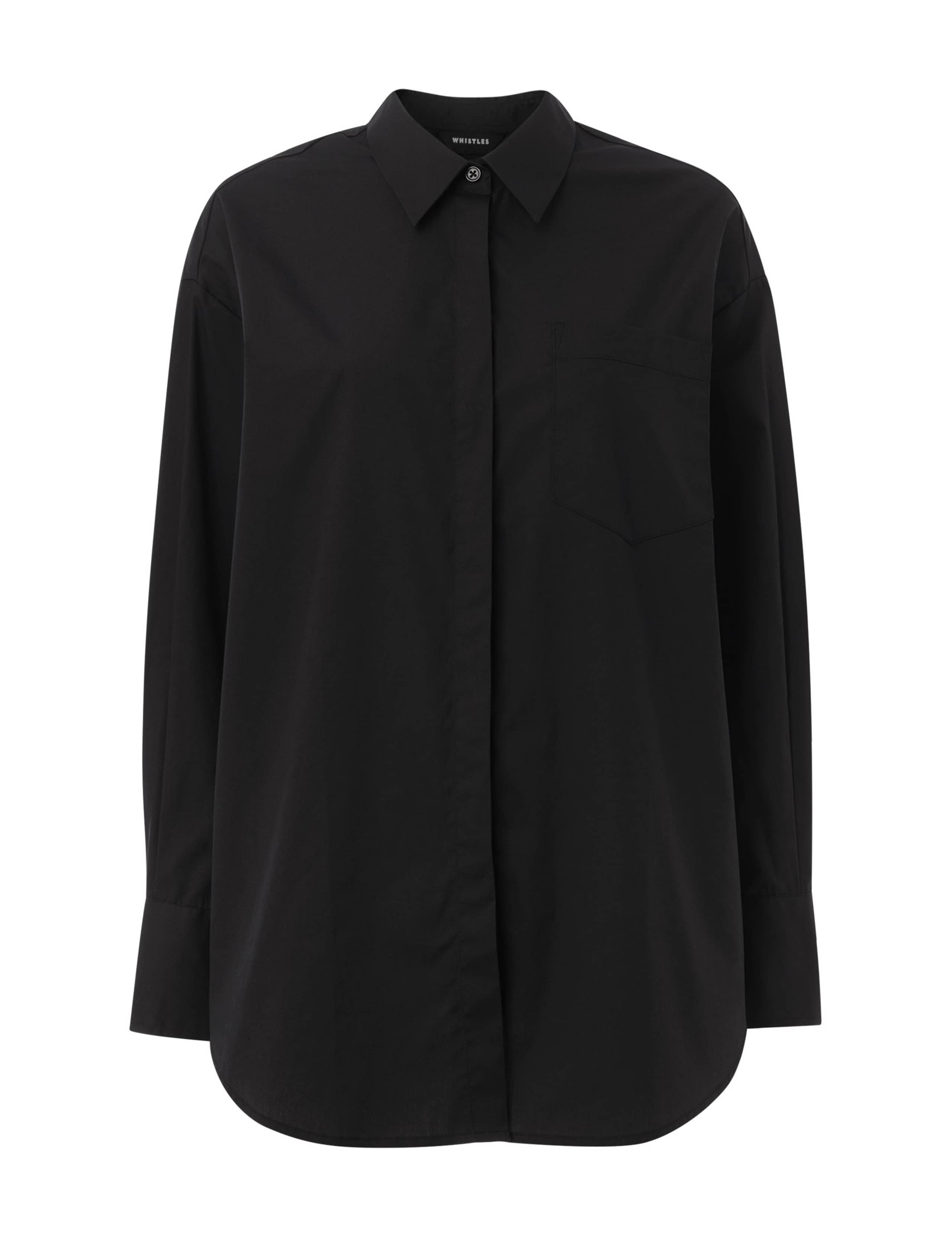 Pure Cotton Collared Oversized Shirt 2 of 4