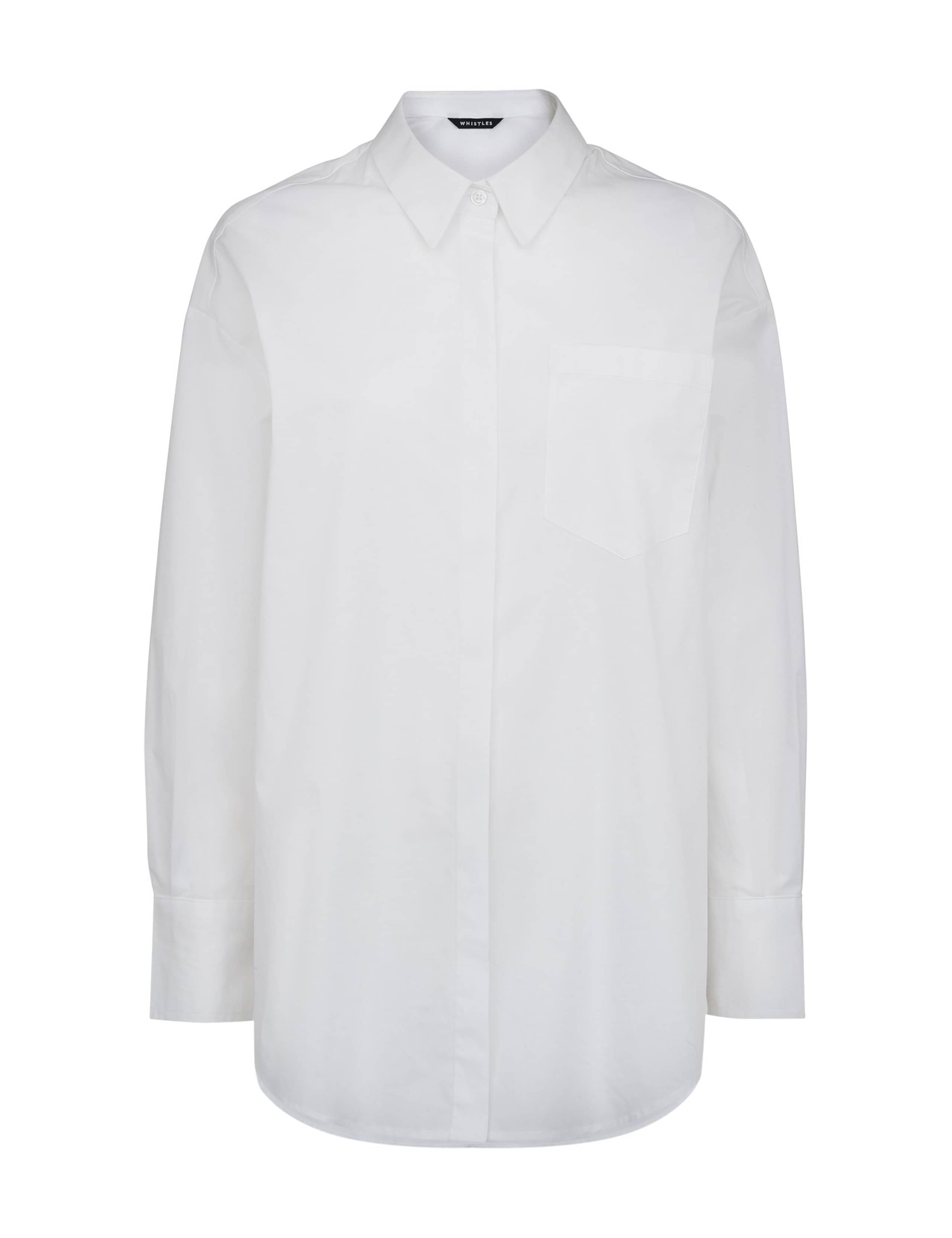 Pure Cotton Collared Oversized Shirt 2 of 4